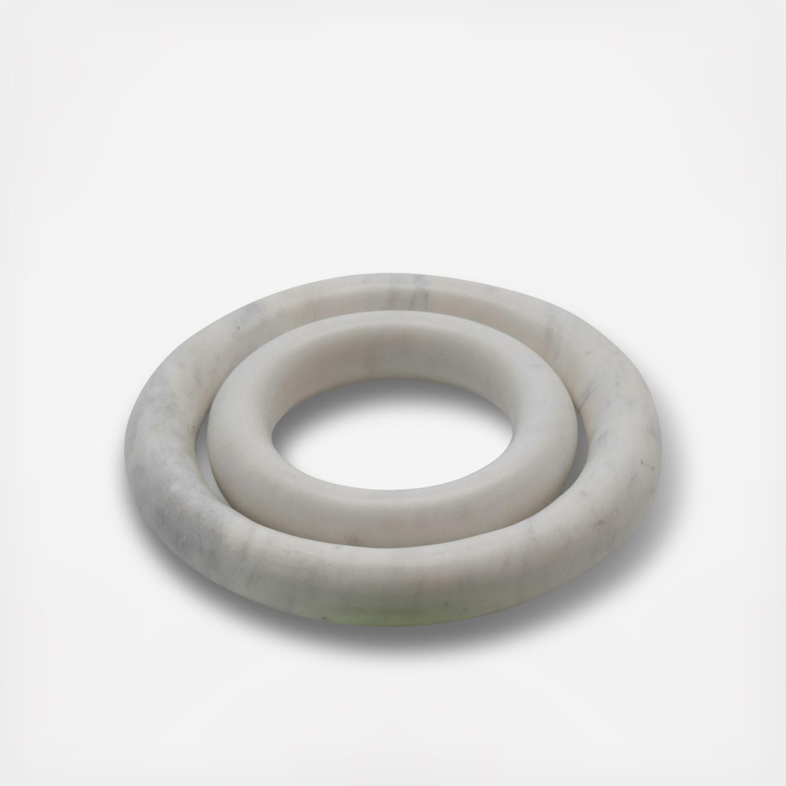 Marble Trivets for Dining Table, Set of 2 2 Marble Trivets for Dining Table, Set of 2