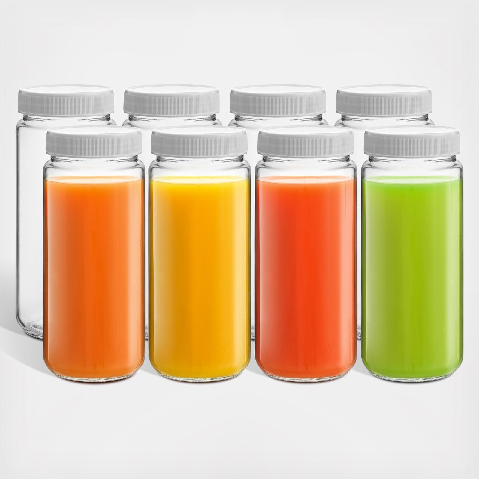 Reusable Juice Bottle, Set of 8 6 Reusable Juice Bottle, Set of 8