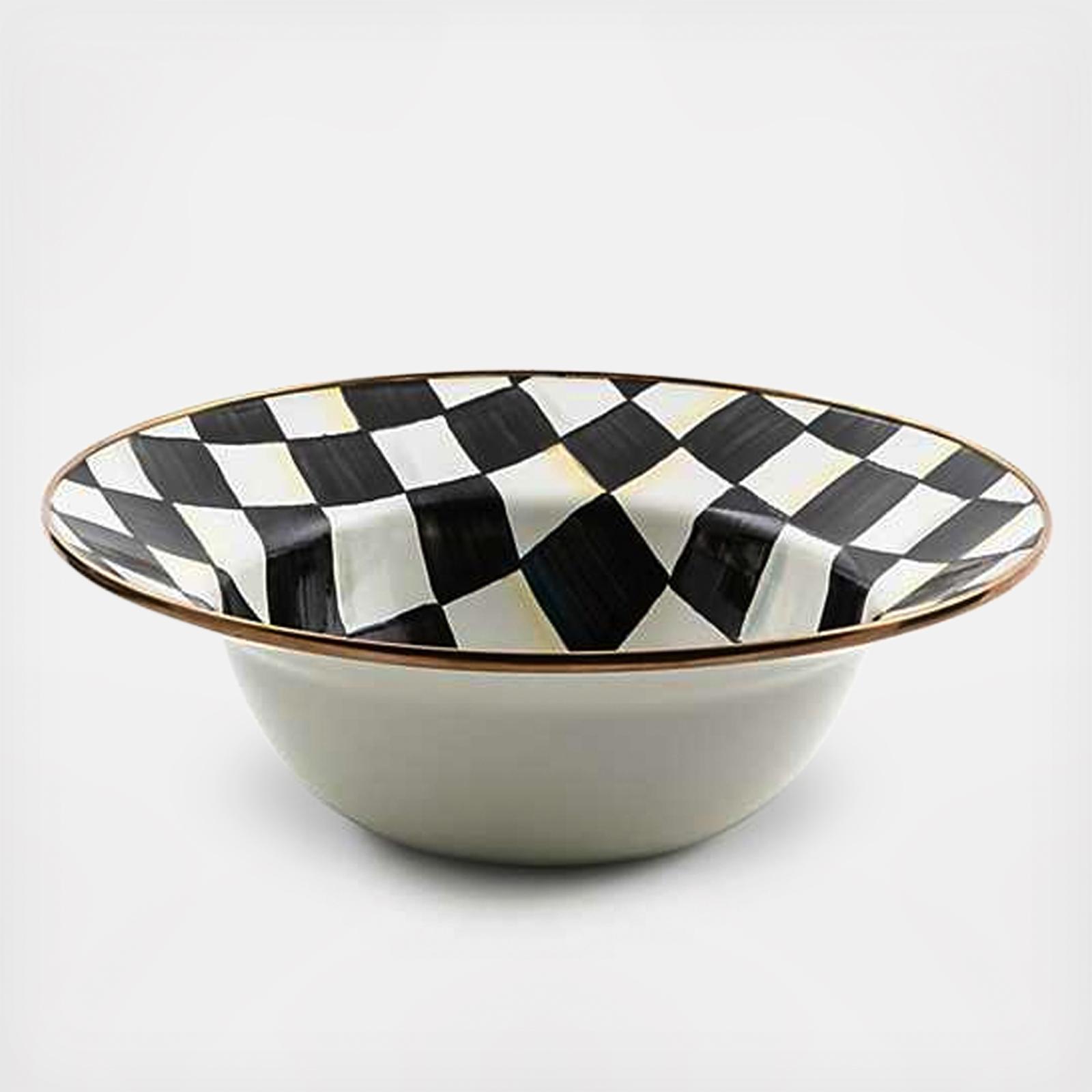 Courtly Check Serving Bowl