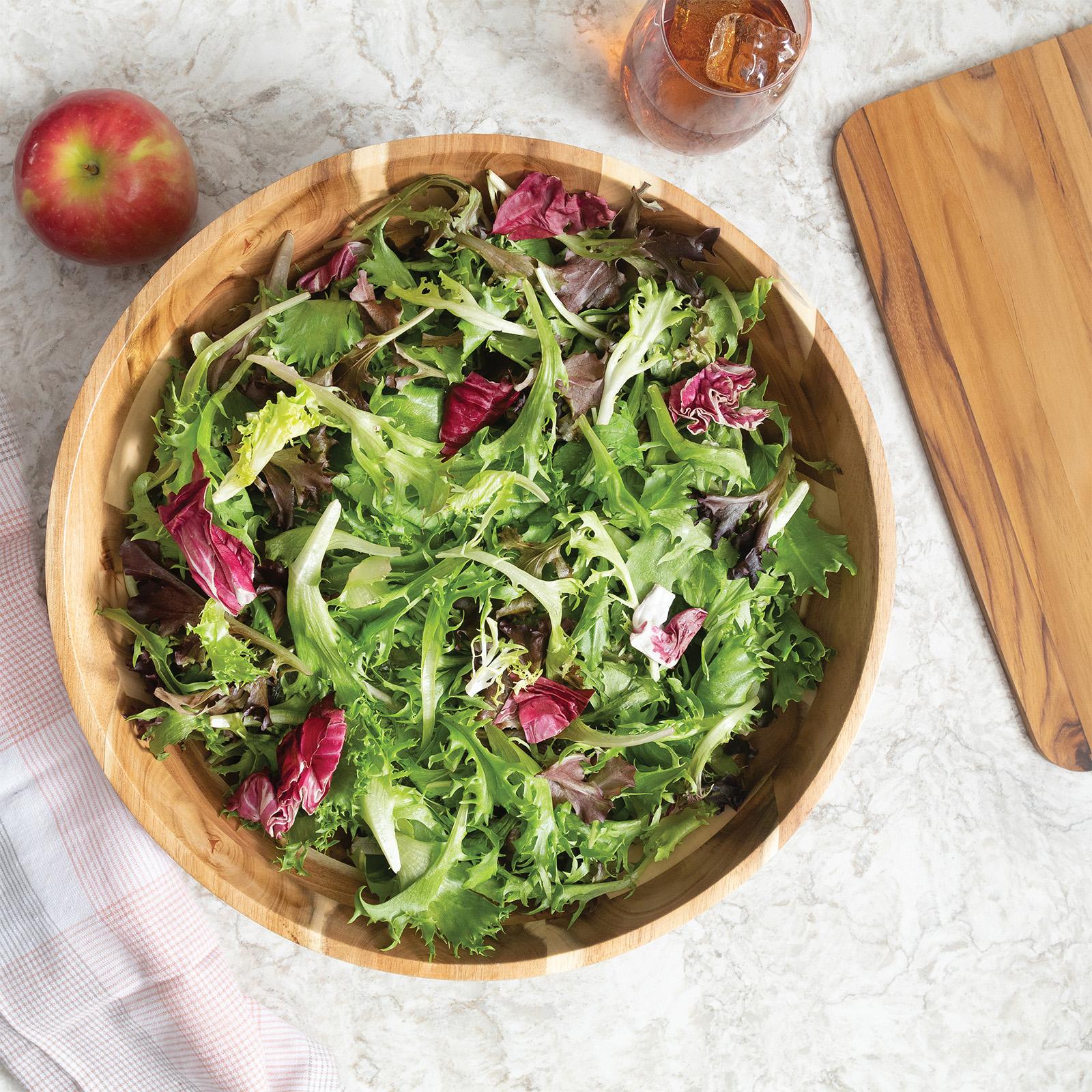 Footed Salad Bowl
