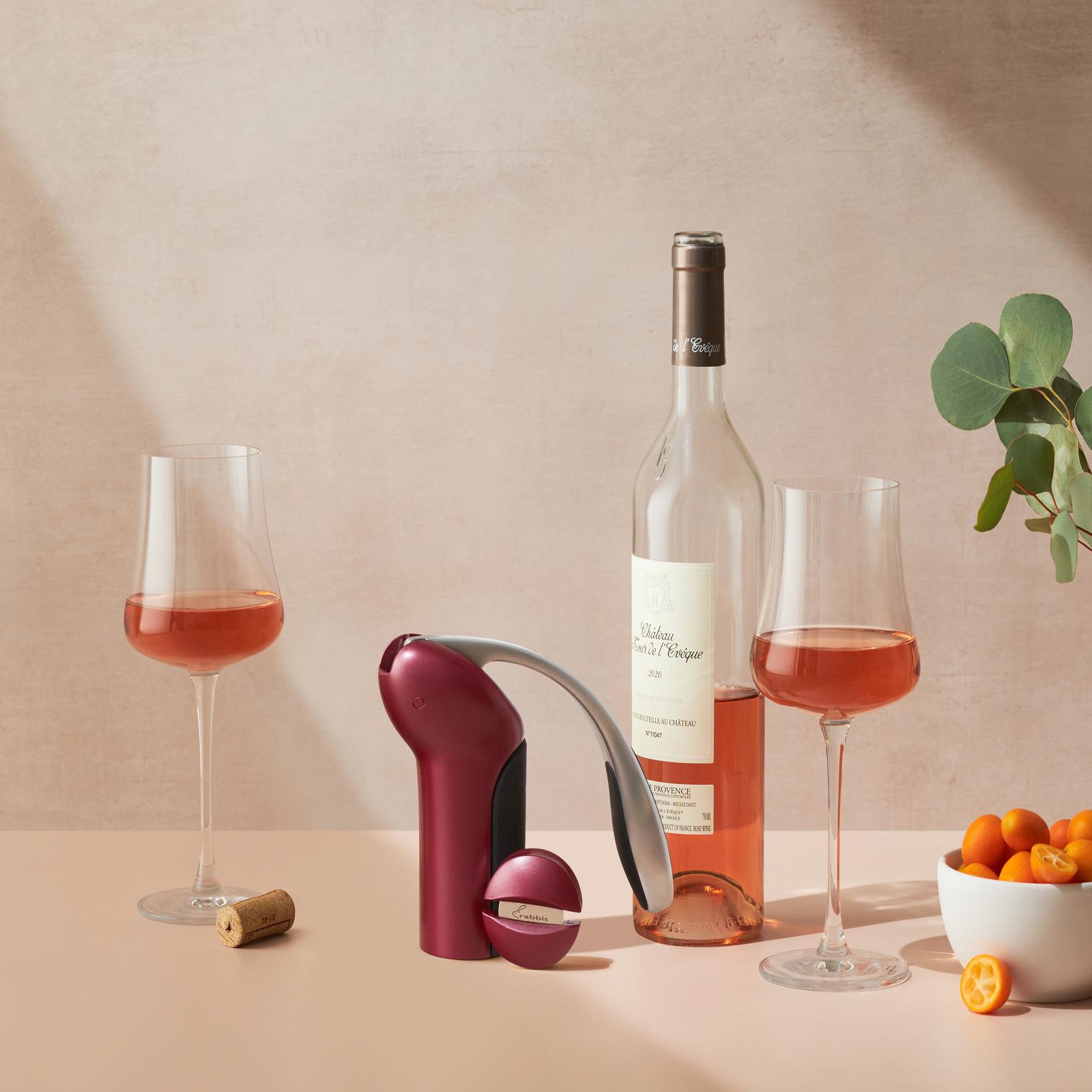 Vertical Lever Corkscrew with Foil Cutter
