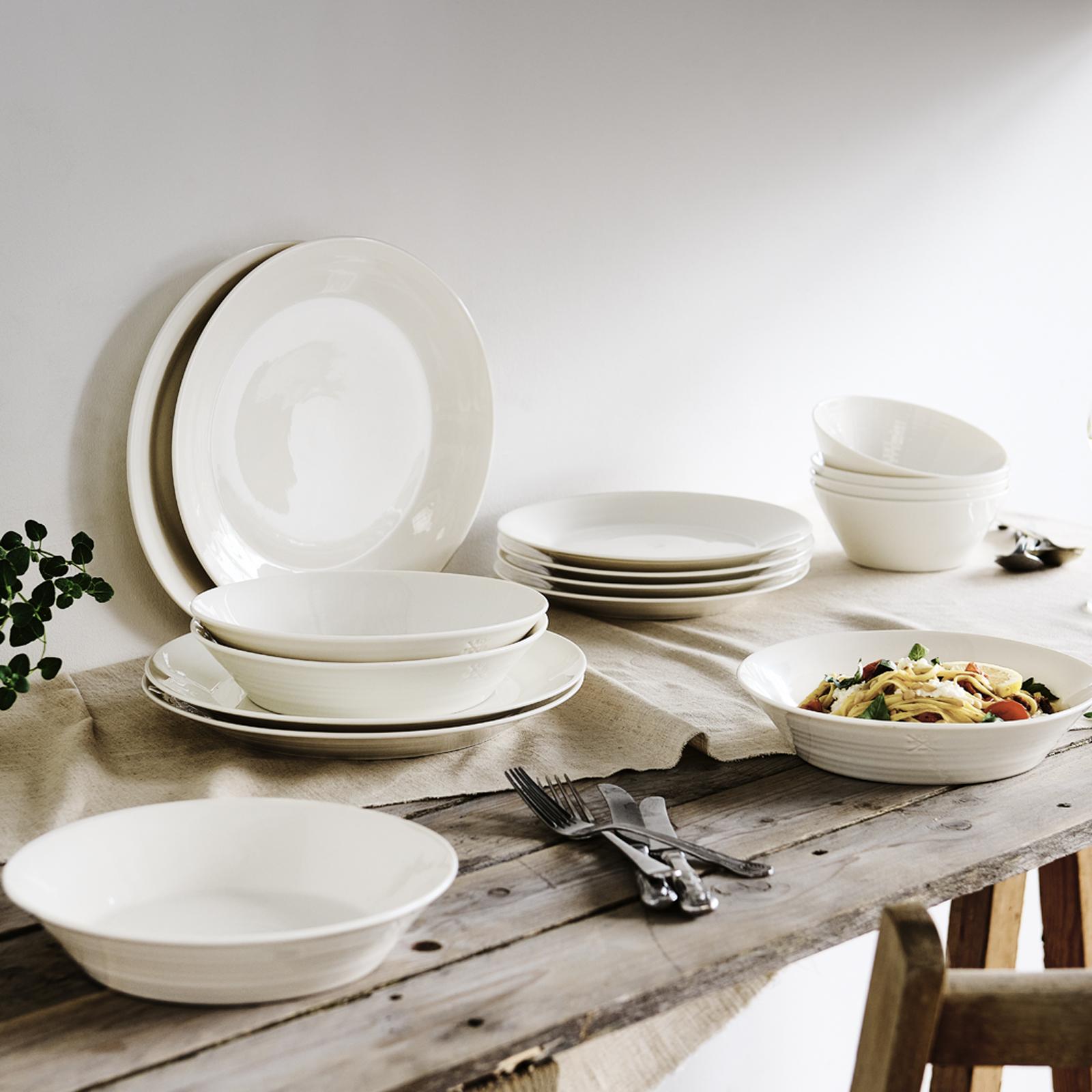 1815 Pure 12-Piece Dinnerware Set, Service for 4 1 1815 Pure 12-Piece Dinnerware Set, Service for 4