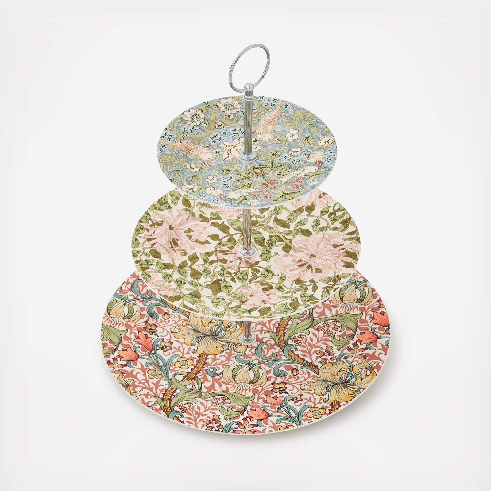 Morris & Co. 3-Tier Cake Stand 3 Morris & Co. 3-Tier Cake Stand