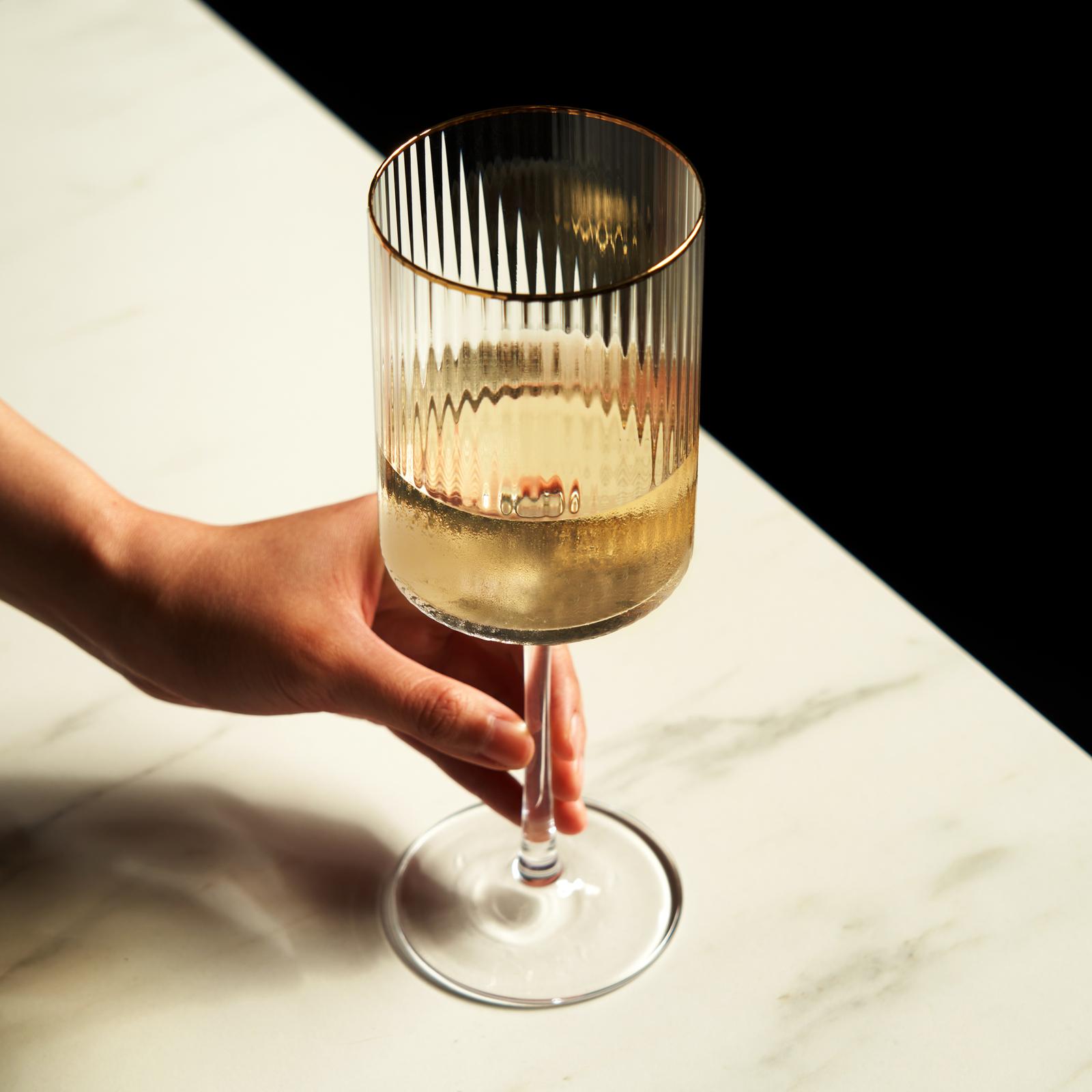 Meridian Crystal Wine Glass, Set of 2 17 Meridian Crystal Wine Glass, Set of 2