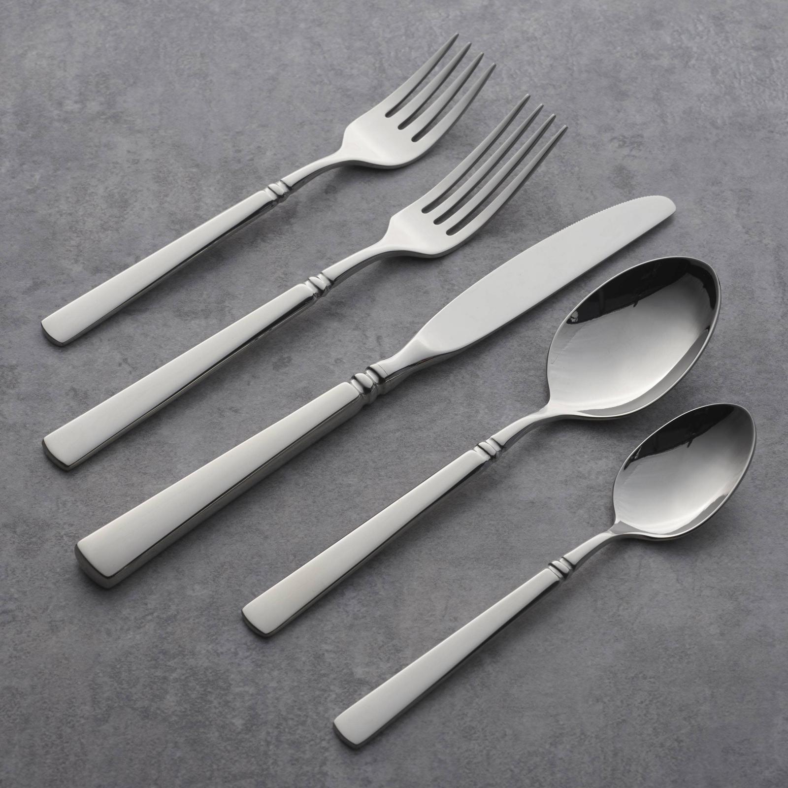 Easton 5-Piece Fine Flatware Set, Service For 1