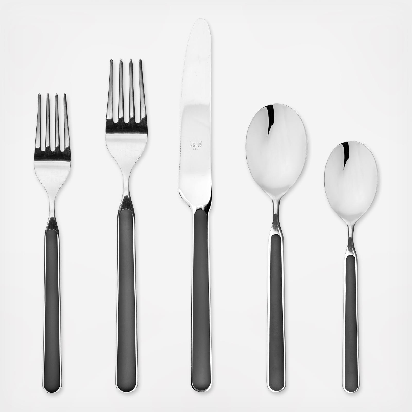Fantasia 5-Piece Flatware Set, Service for 1 1 Fantasia 5-Piece Flatware Set, Service for 1