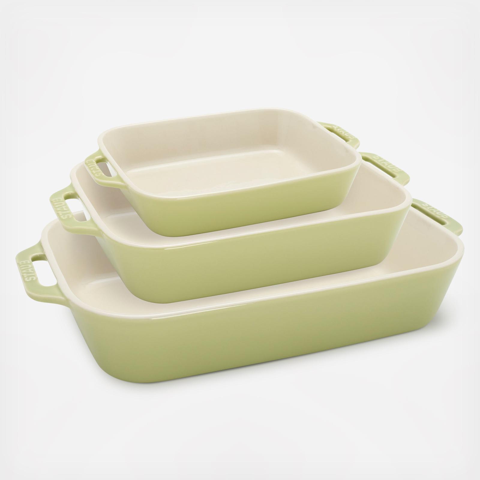 Rectangular 3-Piece Baking Dish Set