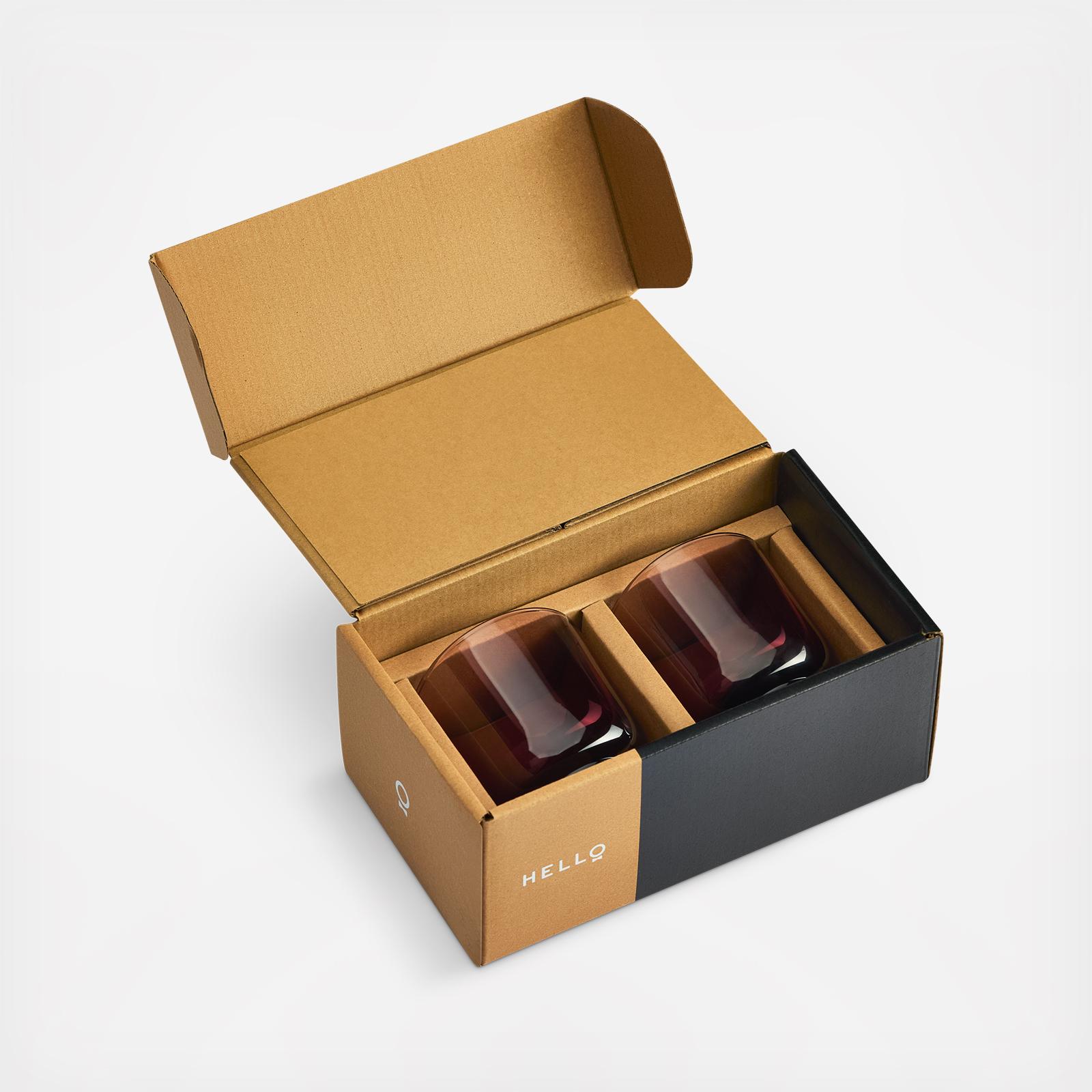 Pirch Cappuccino Glass, Set of 2 3 Pirch Cappuccino Glass, Set of 2