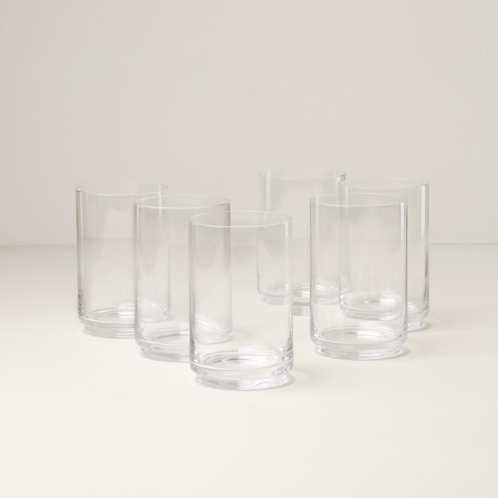 Tuscany Stackable Cooler Glass, Set of 6 4 Tuscany Stackable Cooler Glass, Set of 6