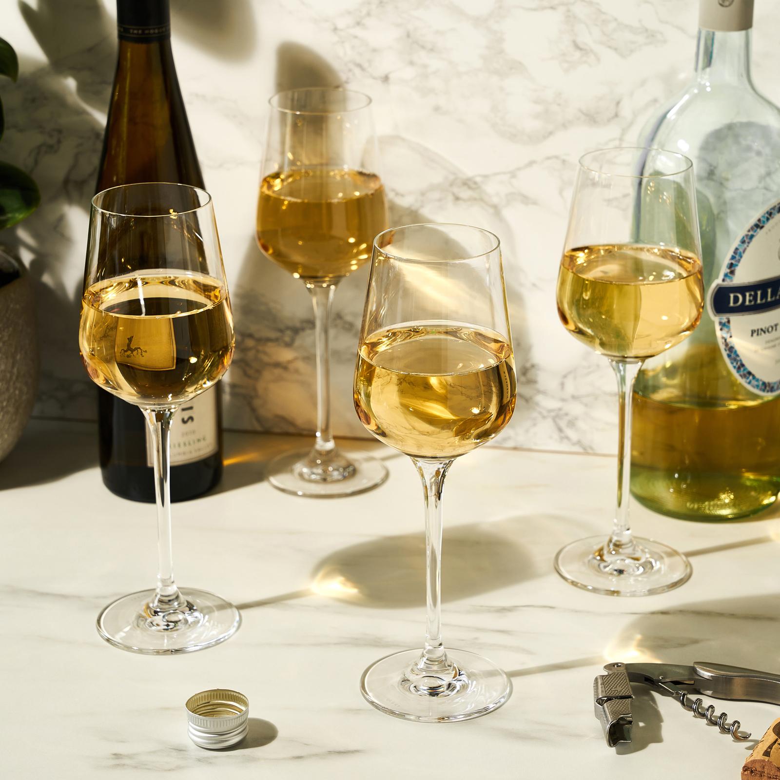 European Crystal Chardonnay Wine Glass, Set of 4 2 European Crystal Chardonnay Wine Glass, Set of 4