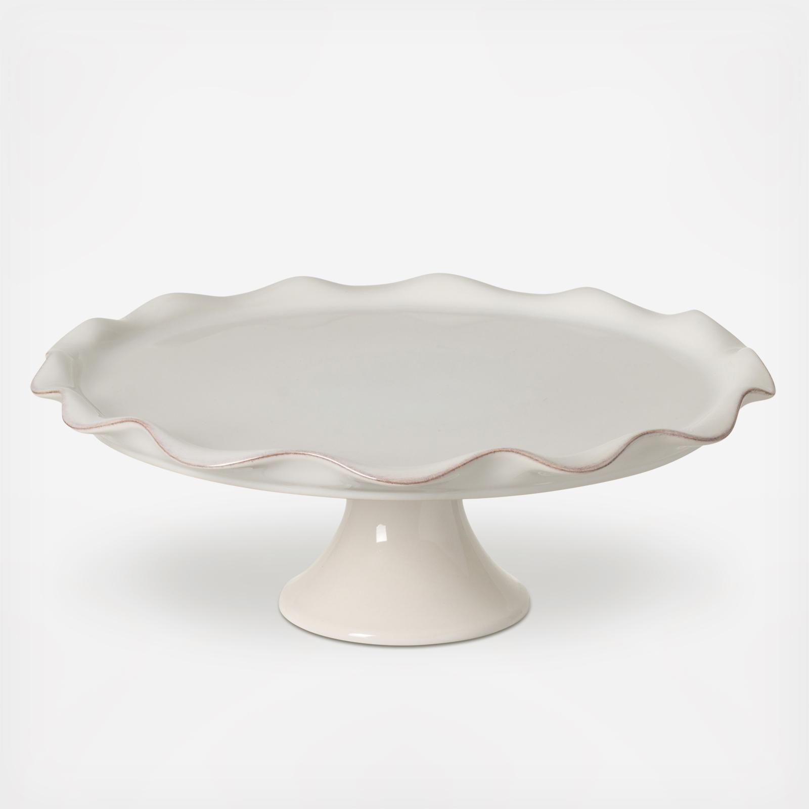 Cook & Host Ruffled Footed Plate 2 Cook & Host Ruffled Footed Plate