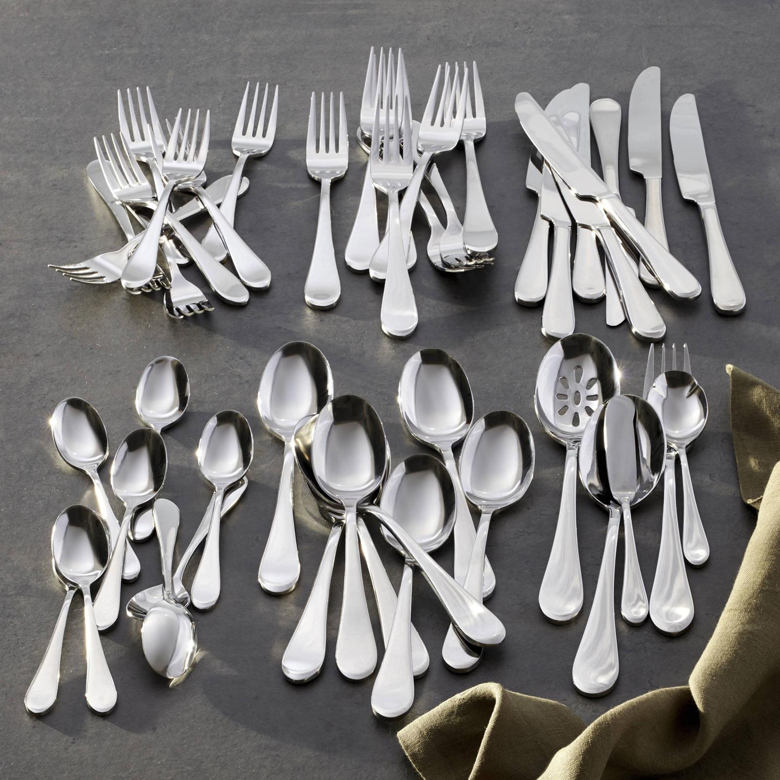 Icarus 45-Piece Flatware Set, Service for 8 6 Icarus 45-Piece Flatware Set, Service for 8