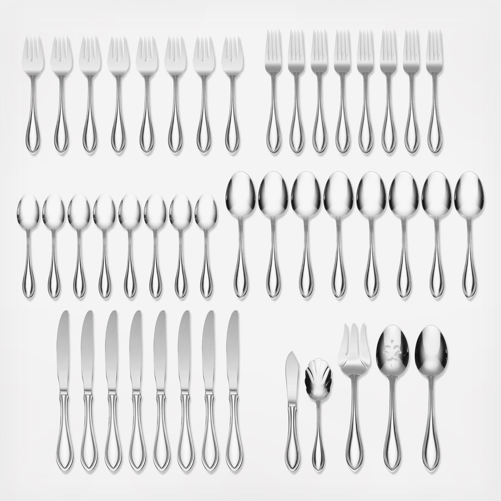 American Harmony 45-Piece Everyday Flatware Set, Service For 8 2 American Harmony 45-Piece Everyday Flatware Set, Service For 8