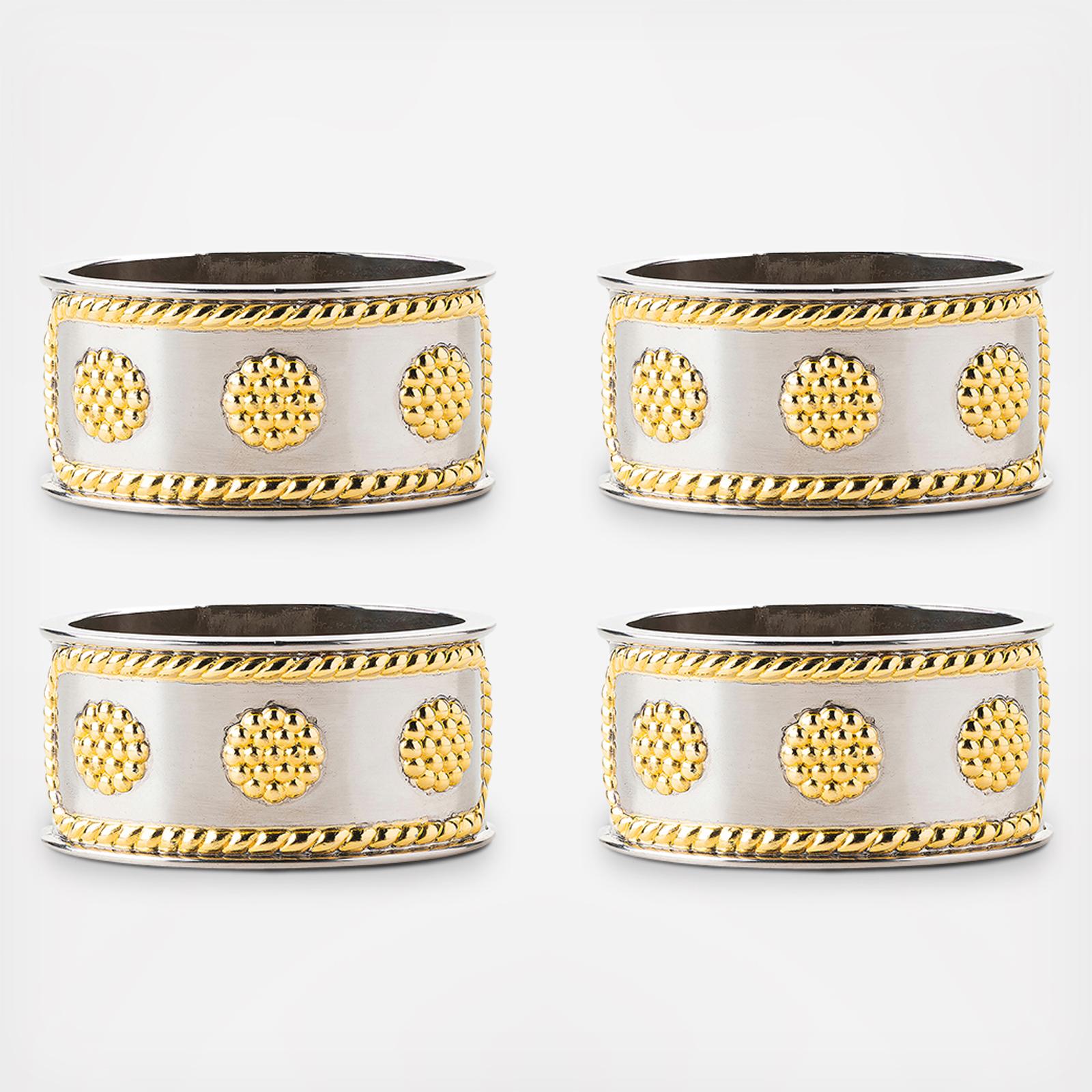 Berry & Thread Napkin Ring, Set of 4 1 Berry & Thread Napkin Ring, Set of 4