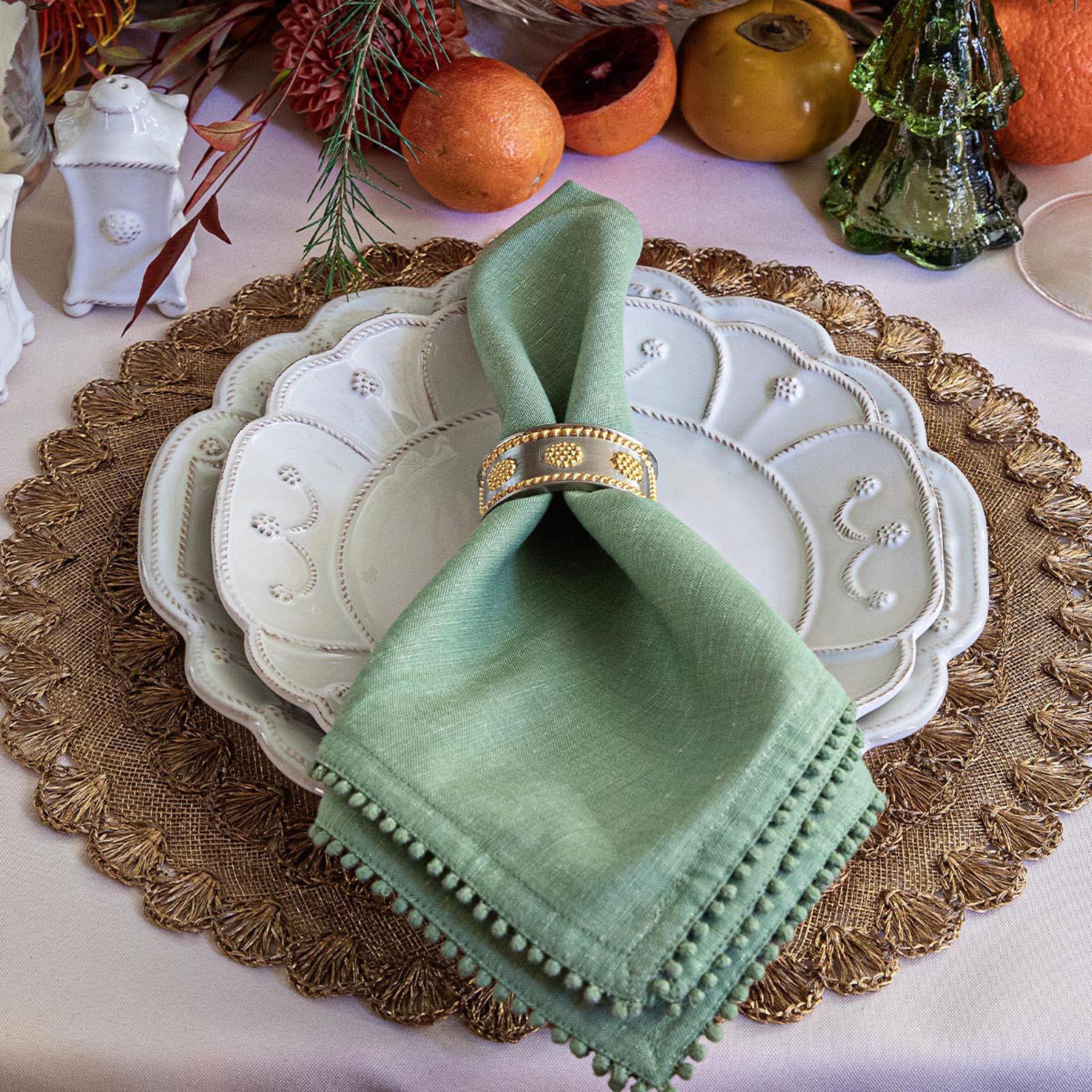 Berry & Thread Napkin Ring, Set of 4 2 Berry & Thread Napkin Ring, Set of 4