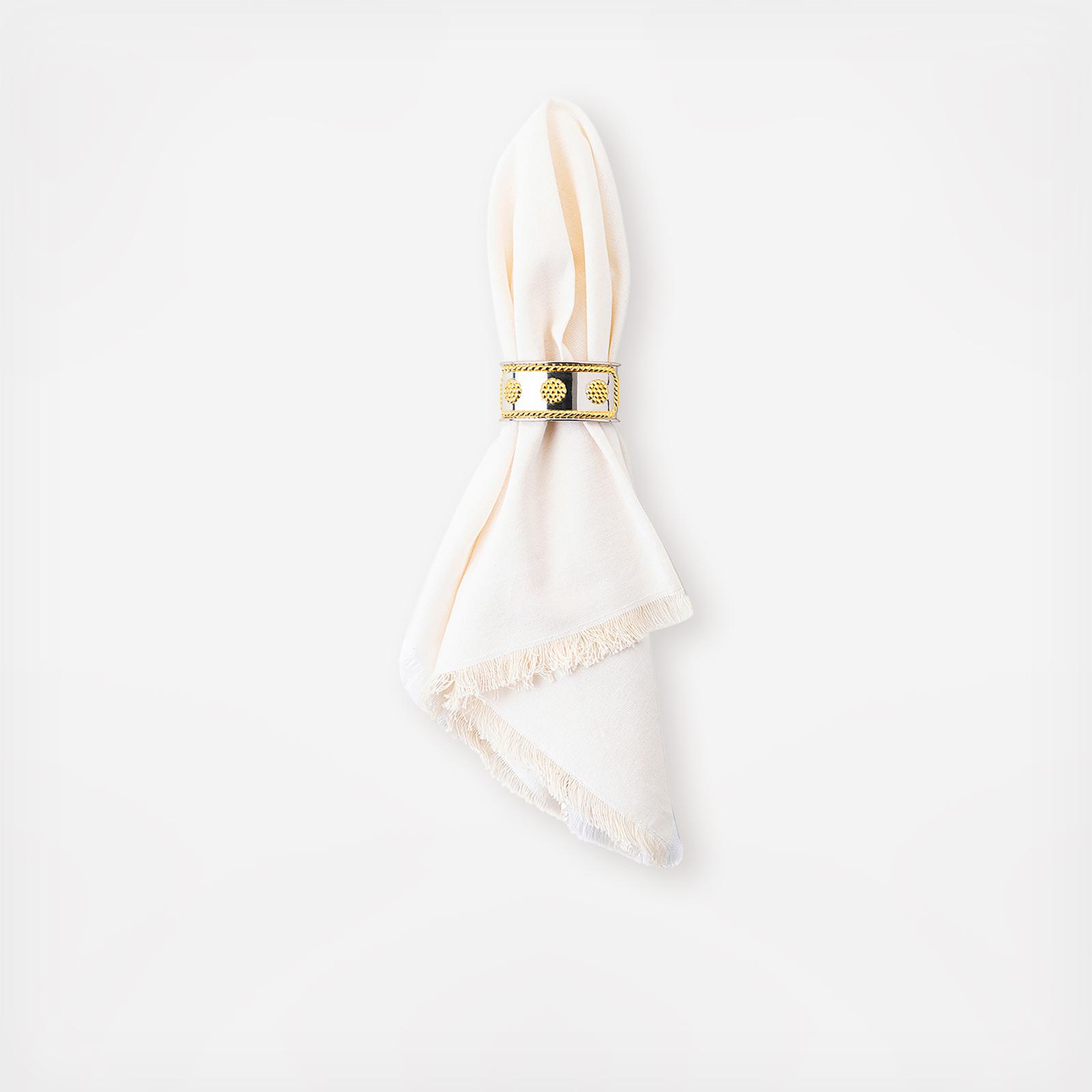 Berry & Thread Napkin Ring, Set of 4 3 Berry & Thread Napkin Ring, Set of 4