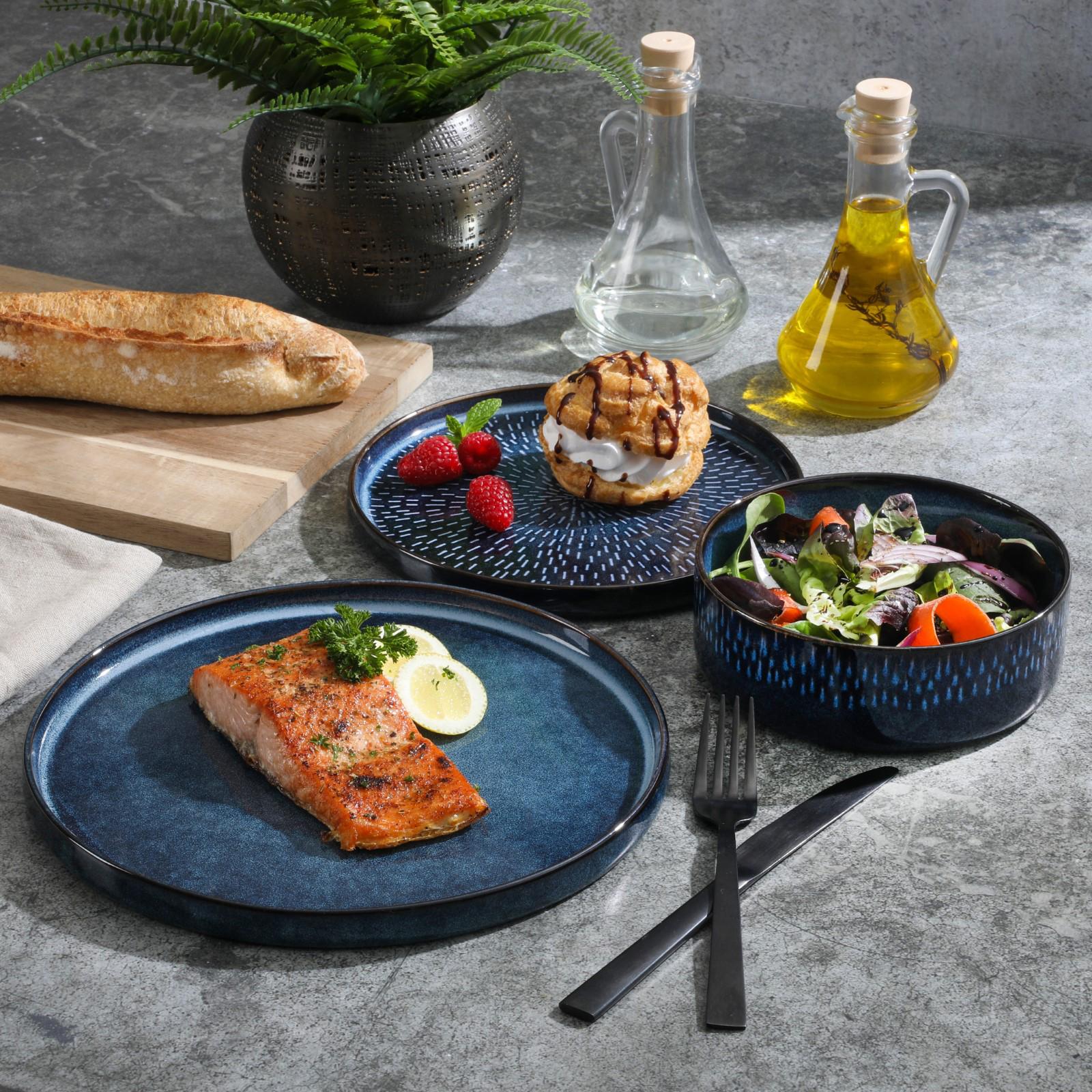 12-Piece Matisse Moderna Dinnerware Set, Service for 4 1 12-Piece Matisse Moderna Dinnerware Set, Service for 4