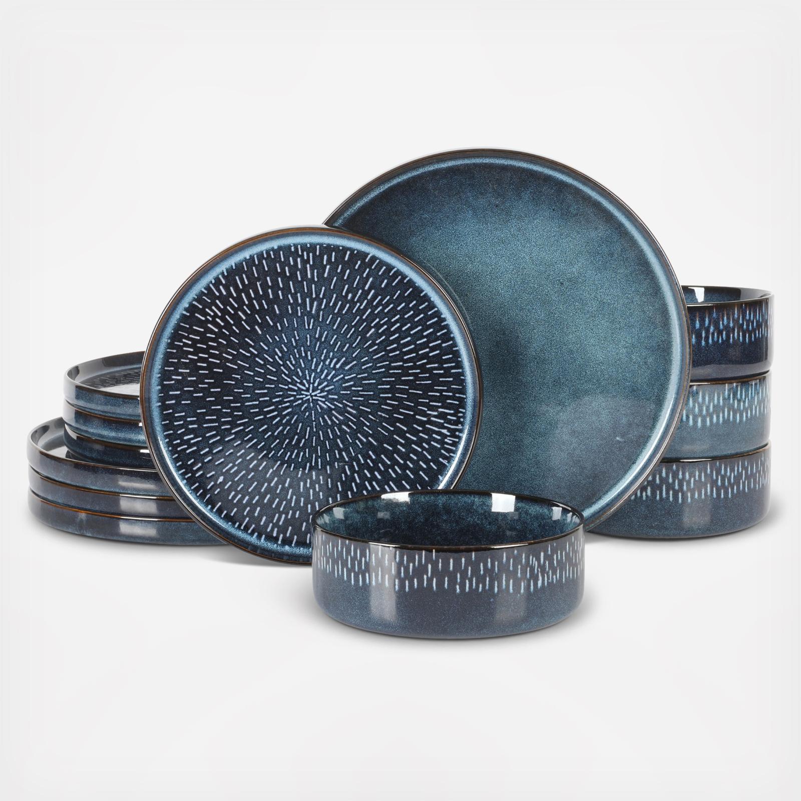 12-Piece Matisse Moderna Dinnerware Set, Service for 4 3 12-Piece Matisse Moderna Dinnerware Set, Service for 4