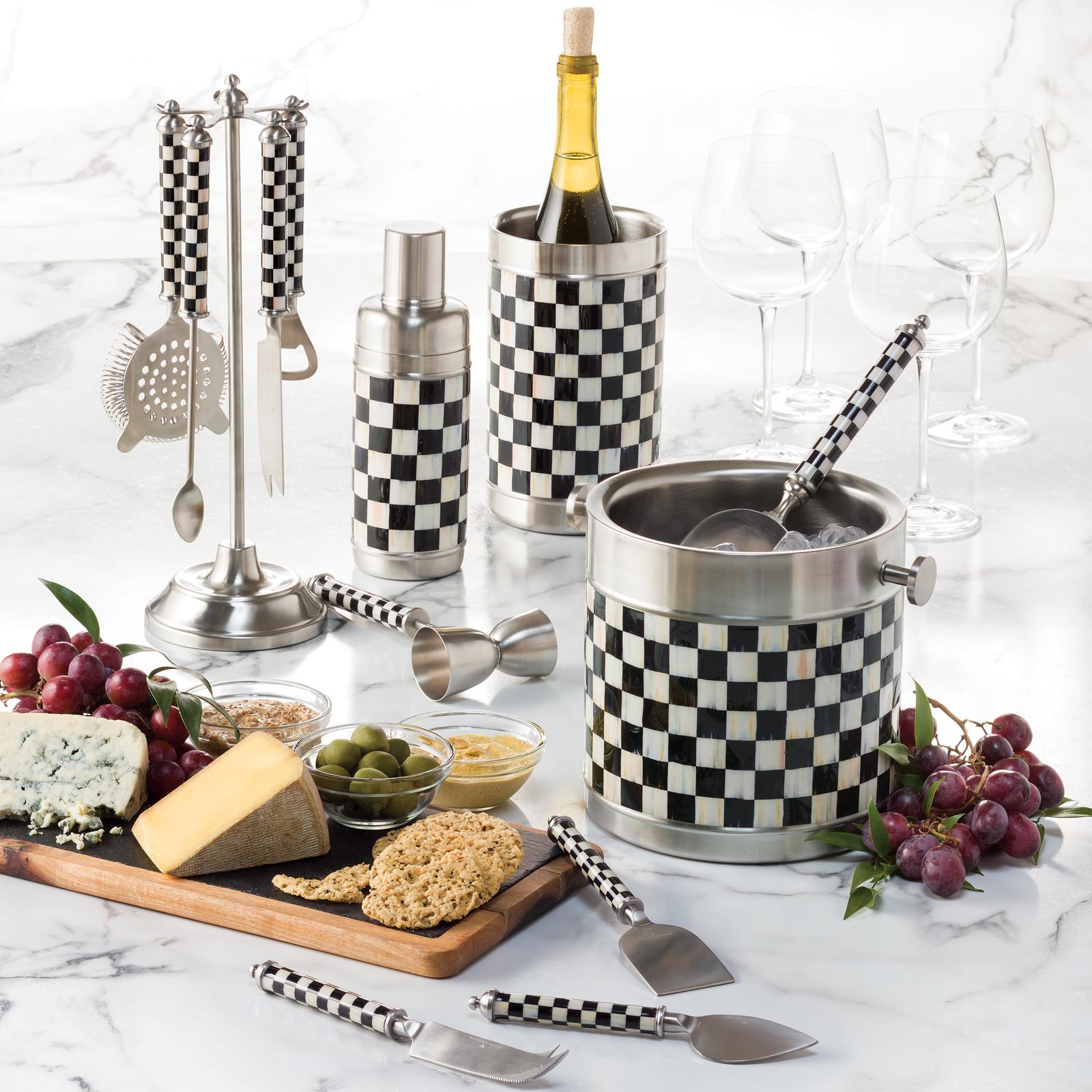 Courtly Check 3260 Enamel Cocktail Shaker 3 Courtly Check 3260 Enamel Cocktail Shaker