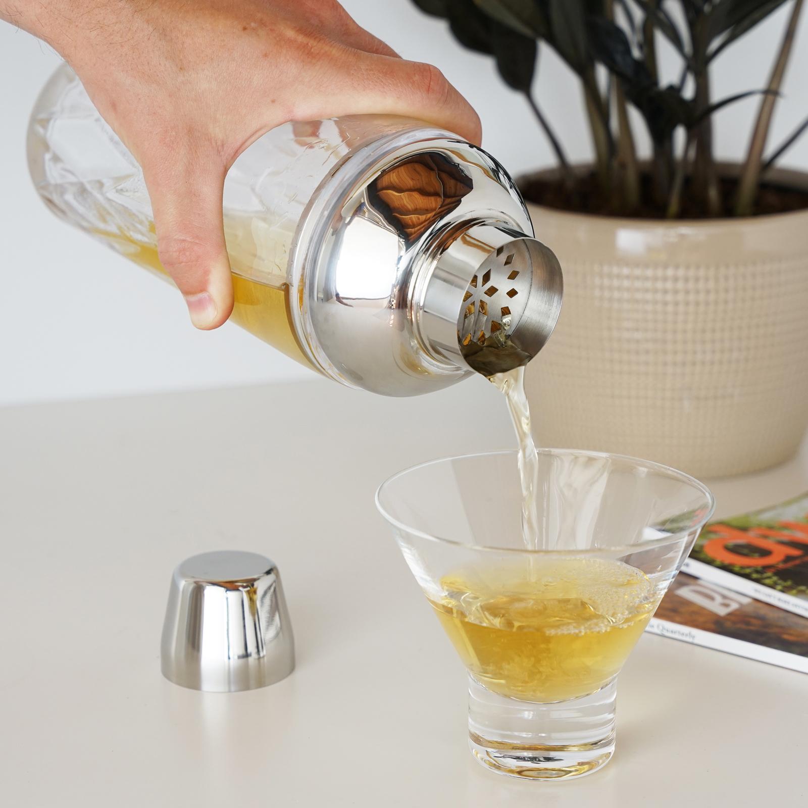 Admiral Crystal Cocktail Shaker 4 Admiral Crystal Cocktail Shaker