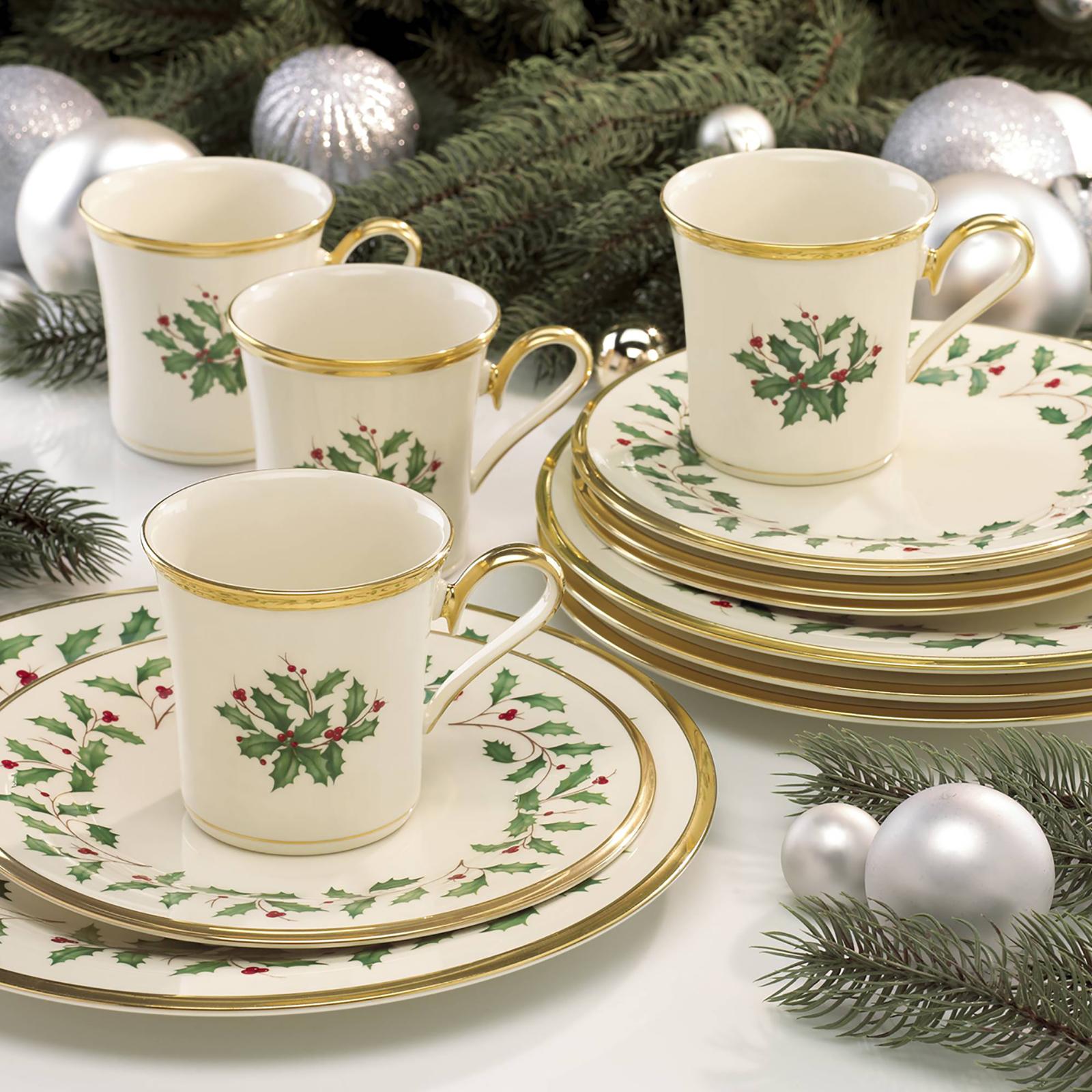 Holiday 12-piece Dinnerware Set, Service for 4 1 Holiday 12-piece Dinnerware Set, Service for 4