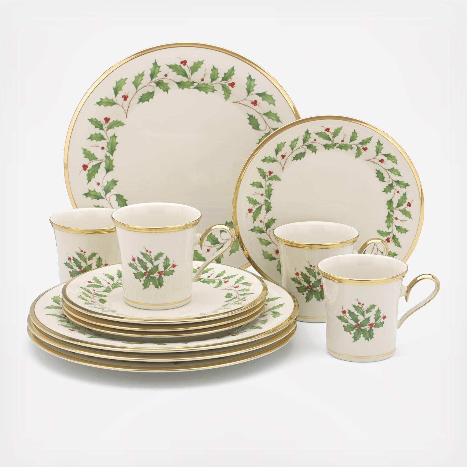 Holiday 12-piece Dinnerware Set, Service for 4 3 Holiday 12-piece Dinnerware Set, Service for 4