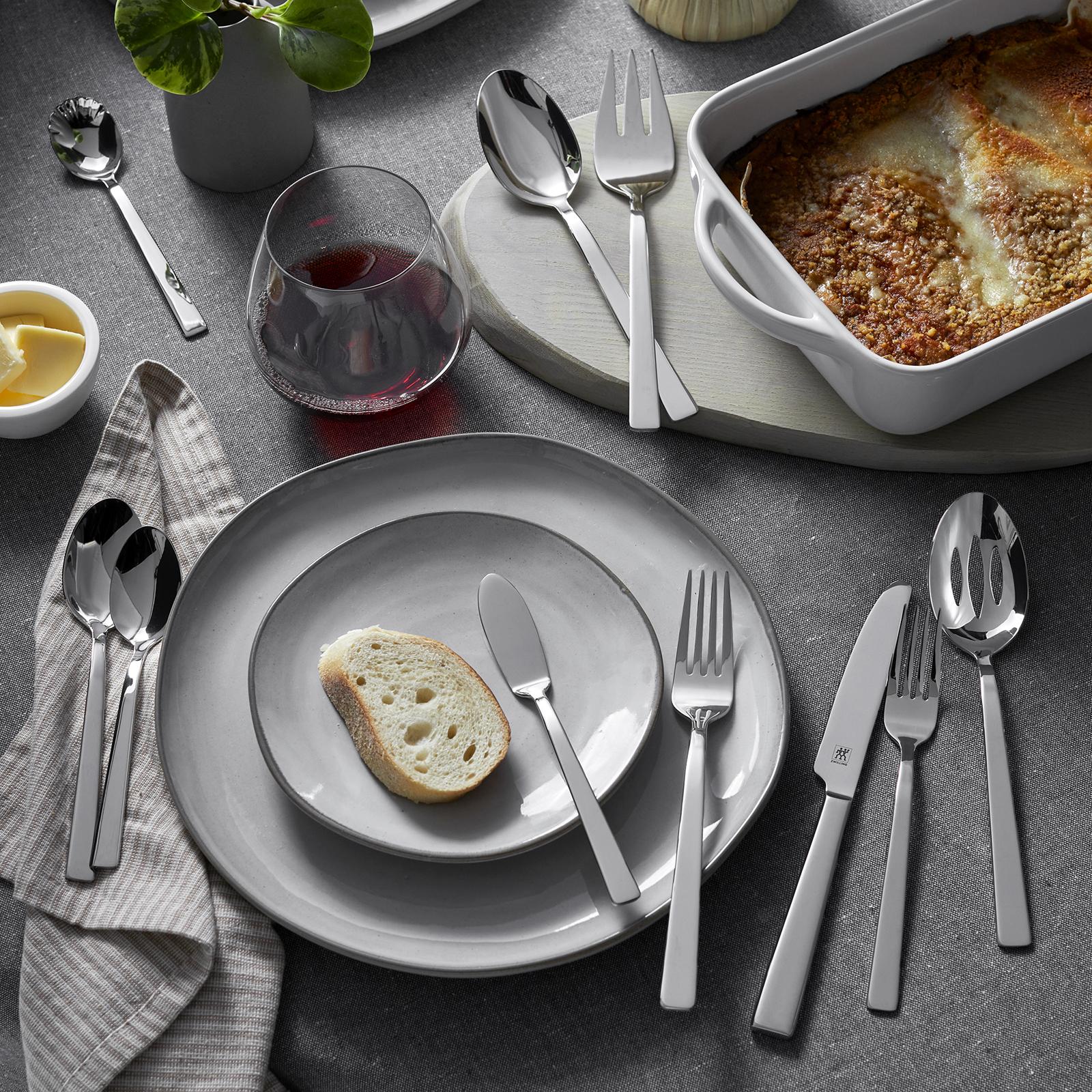 King 45-Piece Flatware Set, Service for 8 9 King 45-Piece Flatware Set, Service for 8