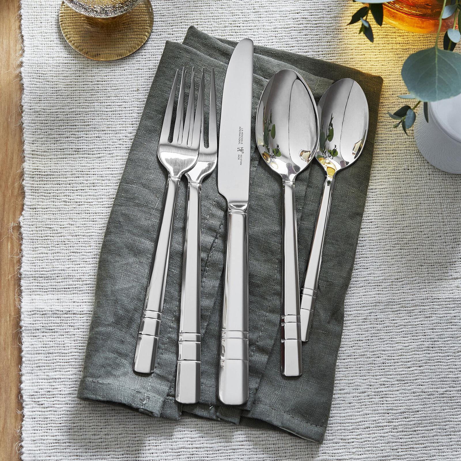 Madison Square 65-Piece Stainless Flatware Set, Service for 12
