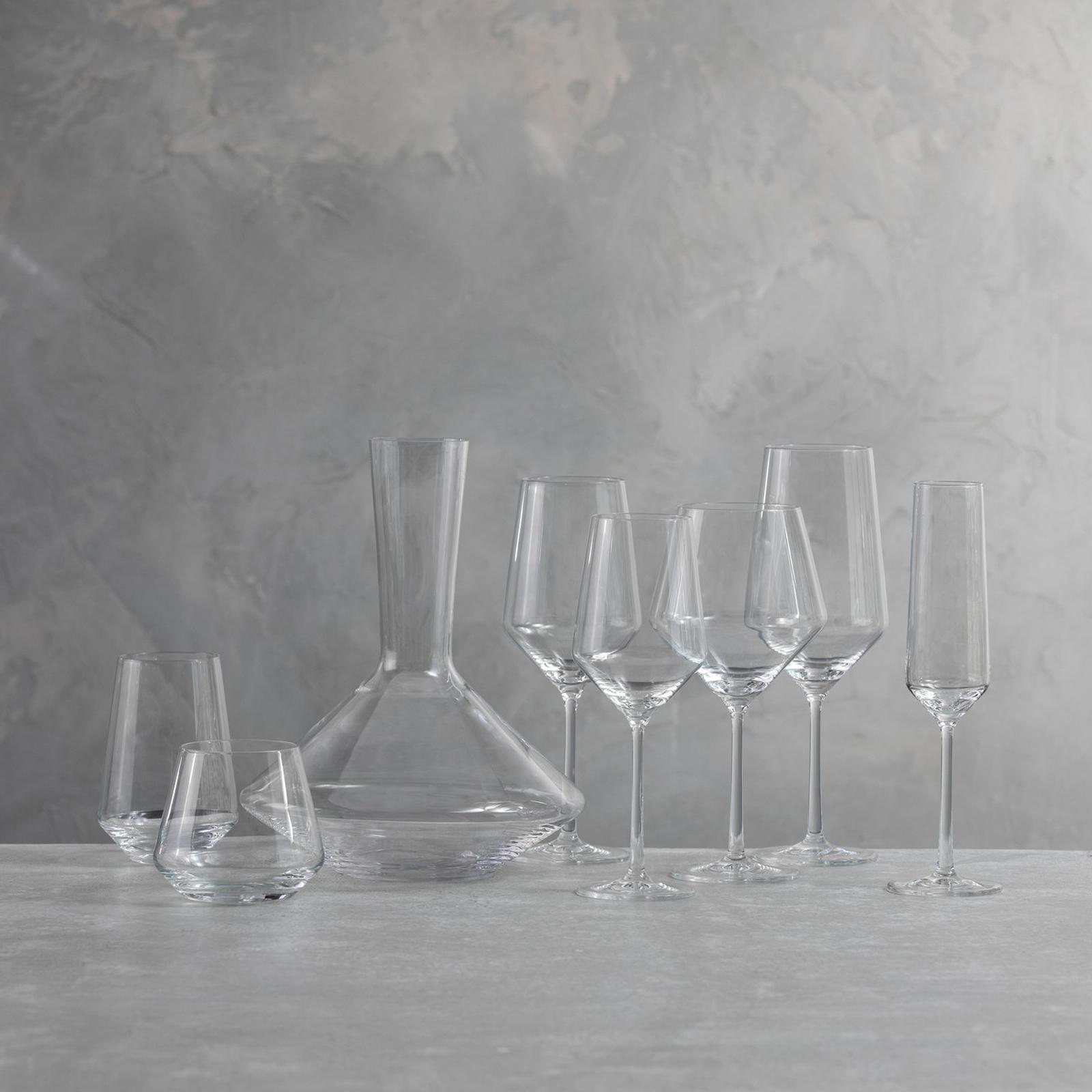 Puro Burgundy Stemless Wine Glass, Set of 6 7 Puro Burgundy Stemless Wine Glass, Set of 6