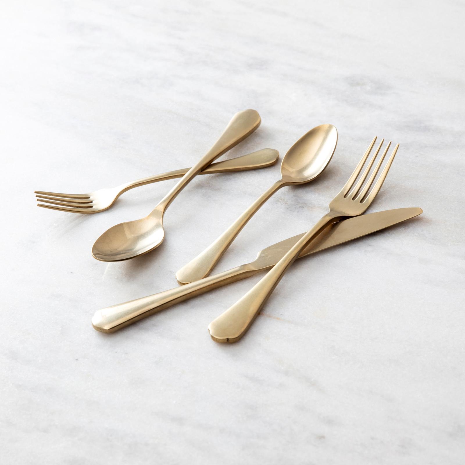 Elsie 20-Piece Flatware Set, Service for 4 1 Elsie 20-Piece Flatware Set, Service for 4