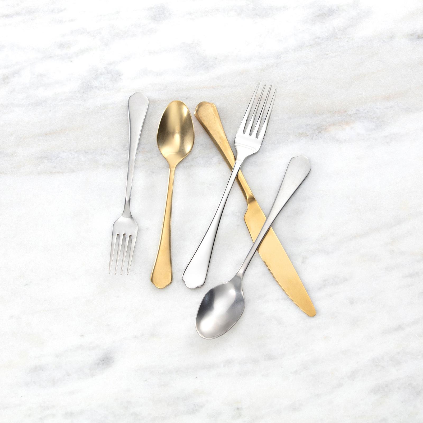 Elsie 20-Piece Flatware Set, Service for 4 5 Elsie 20-Piece Flatware Set, Service for 4