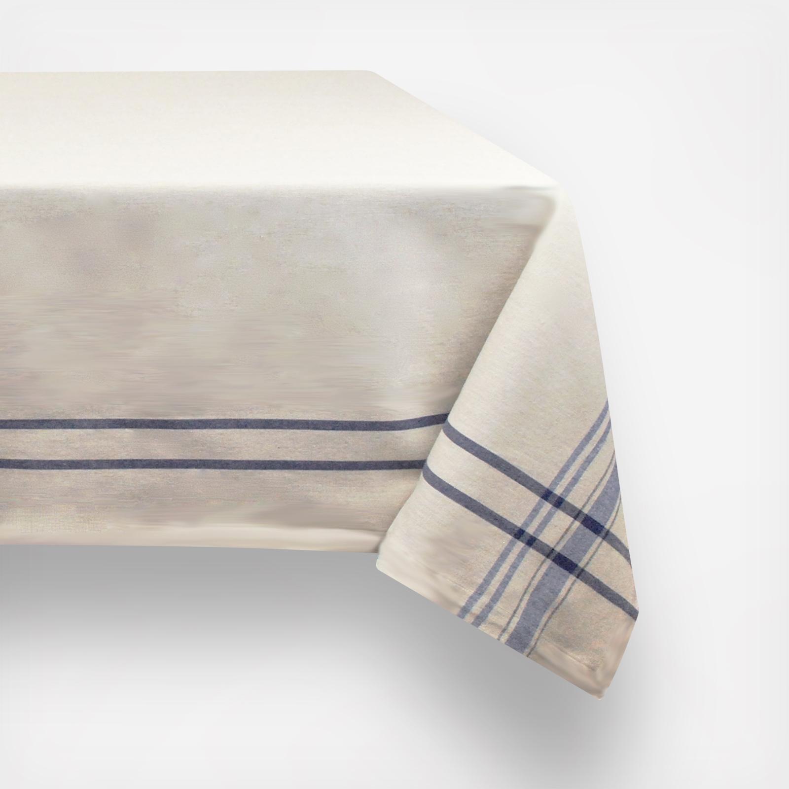 French Stripe Nautical Tablecloth