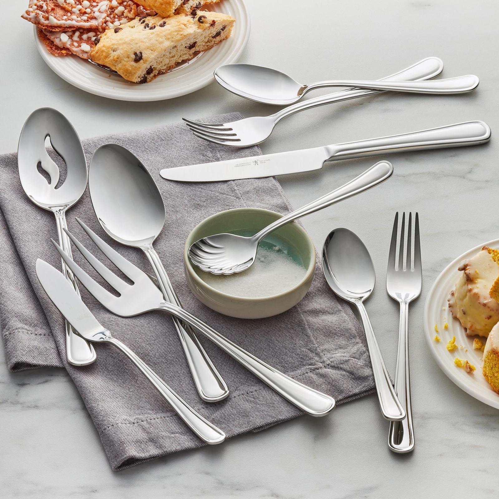 Cottage 45-Piece Flatware Set, Service for 8 4 Cottage 45-Piece Flatware Set, Service for 8