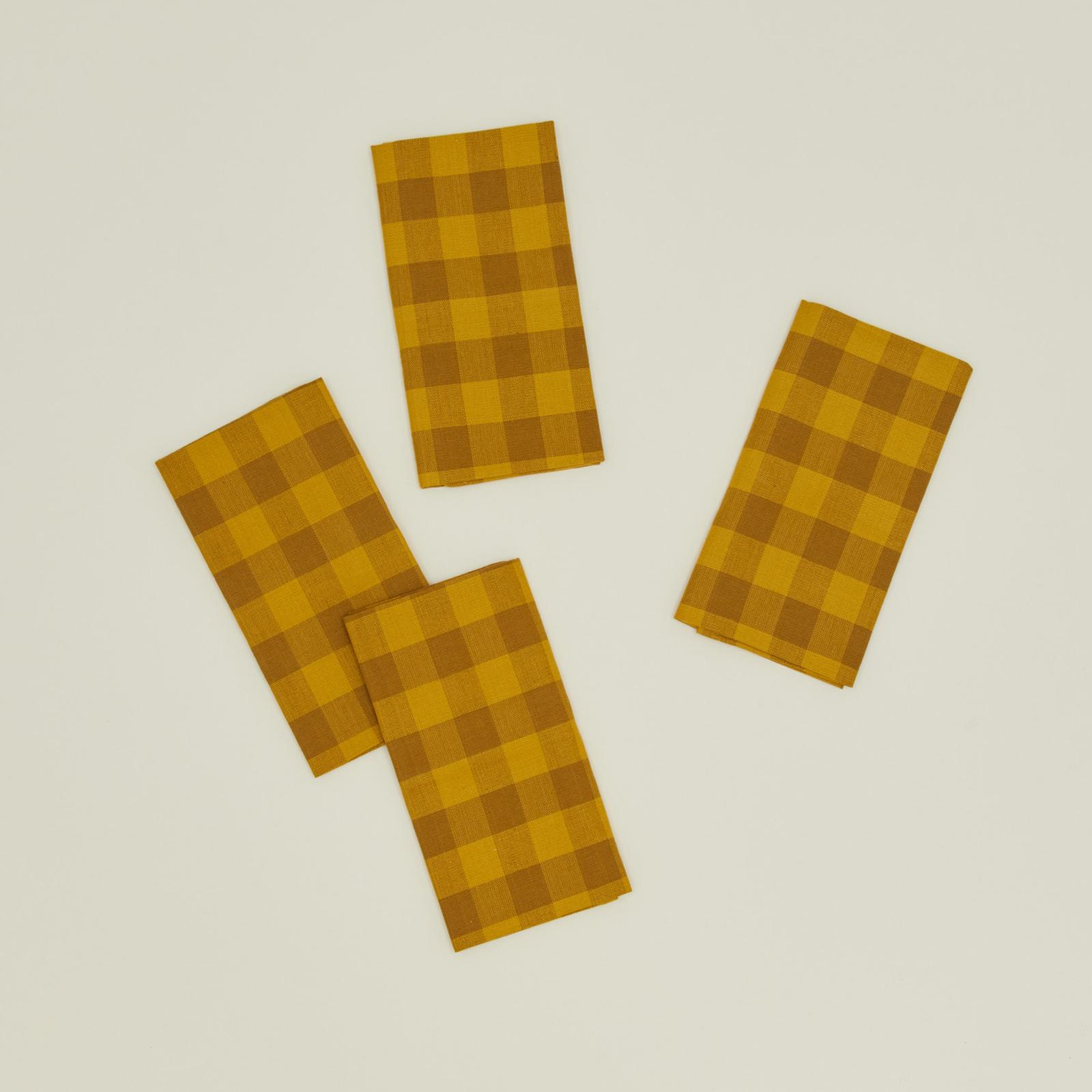 Essential Gingham Dinner Napkin, Set of 4 1 Essential Gingham Dinner Napkin, Set of 4