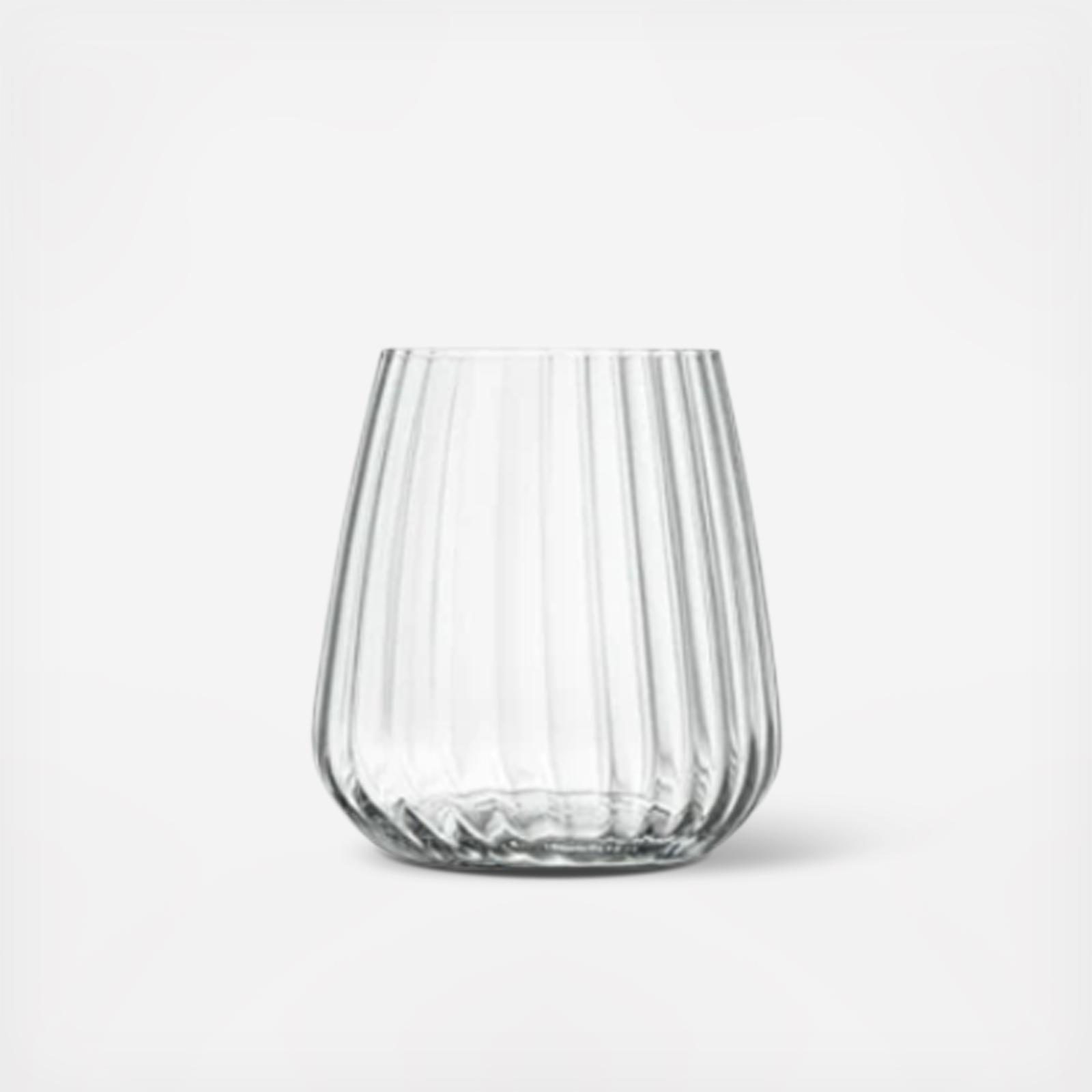 Optica Stemless Glass, Set of 4 2 Optica Stemless Glass, Set of 4