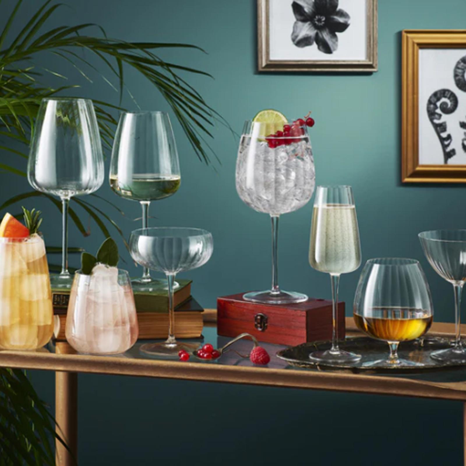 Optica Stemless Glass, Set of 4 3 Optica Stemless Glass, Set of 4