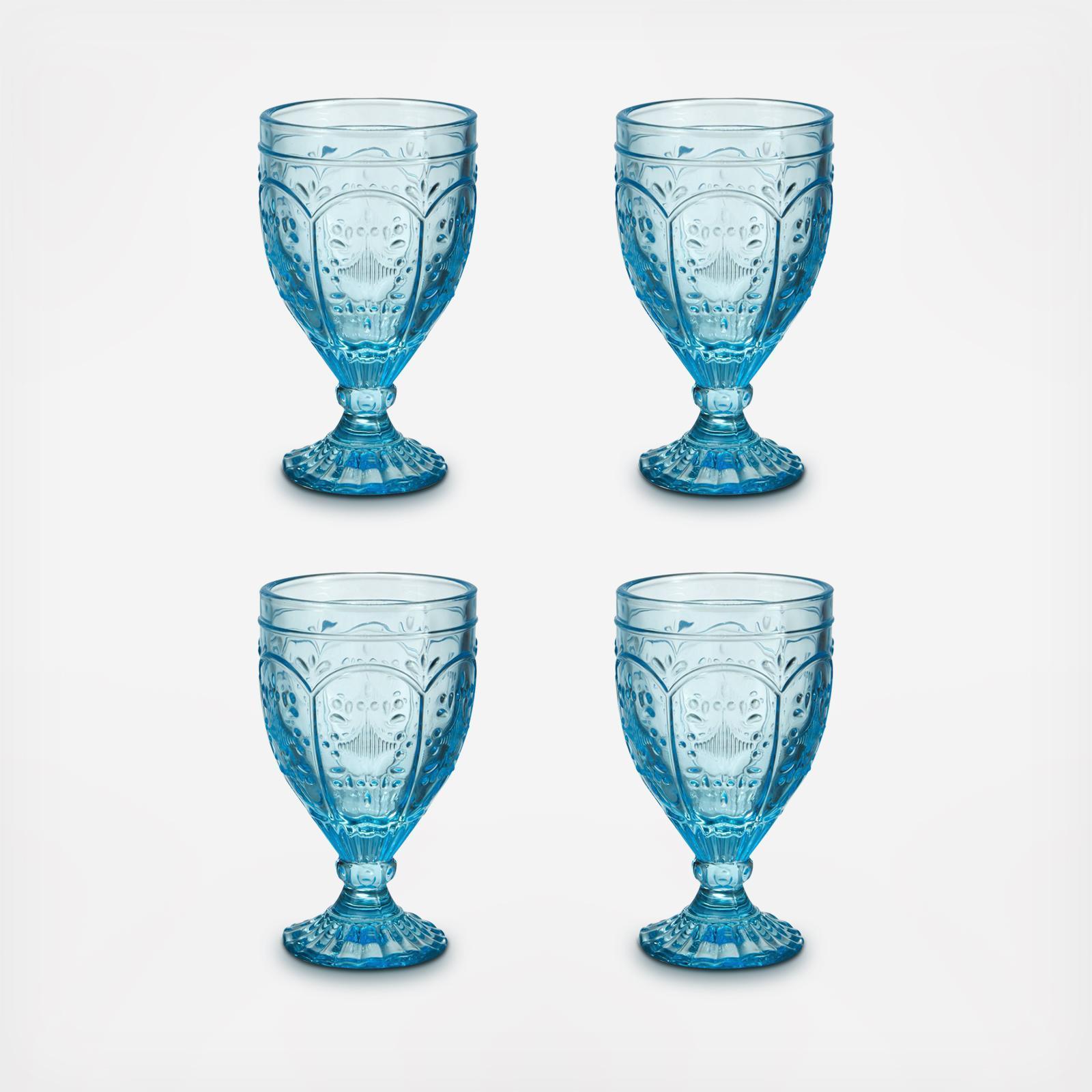 Trestle Water Goblet, Set of 4 16 Trestle Water Goblet, Set of 4