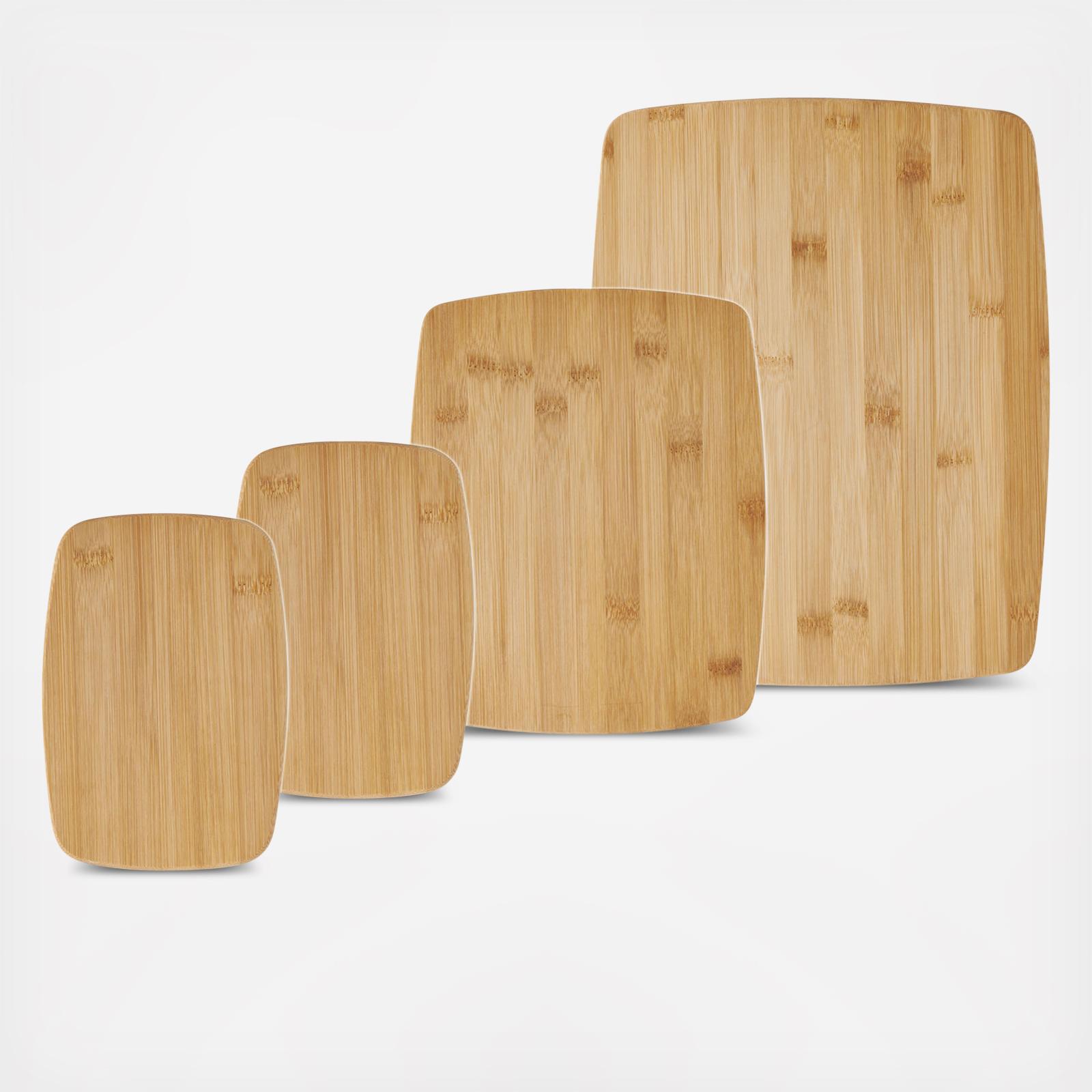 4-Piece Bamboo Cutting Board Set 1 4-Piece Bamboo Cutting Board Set