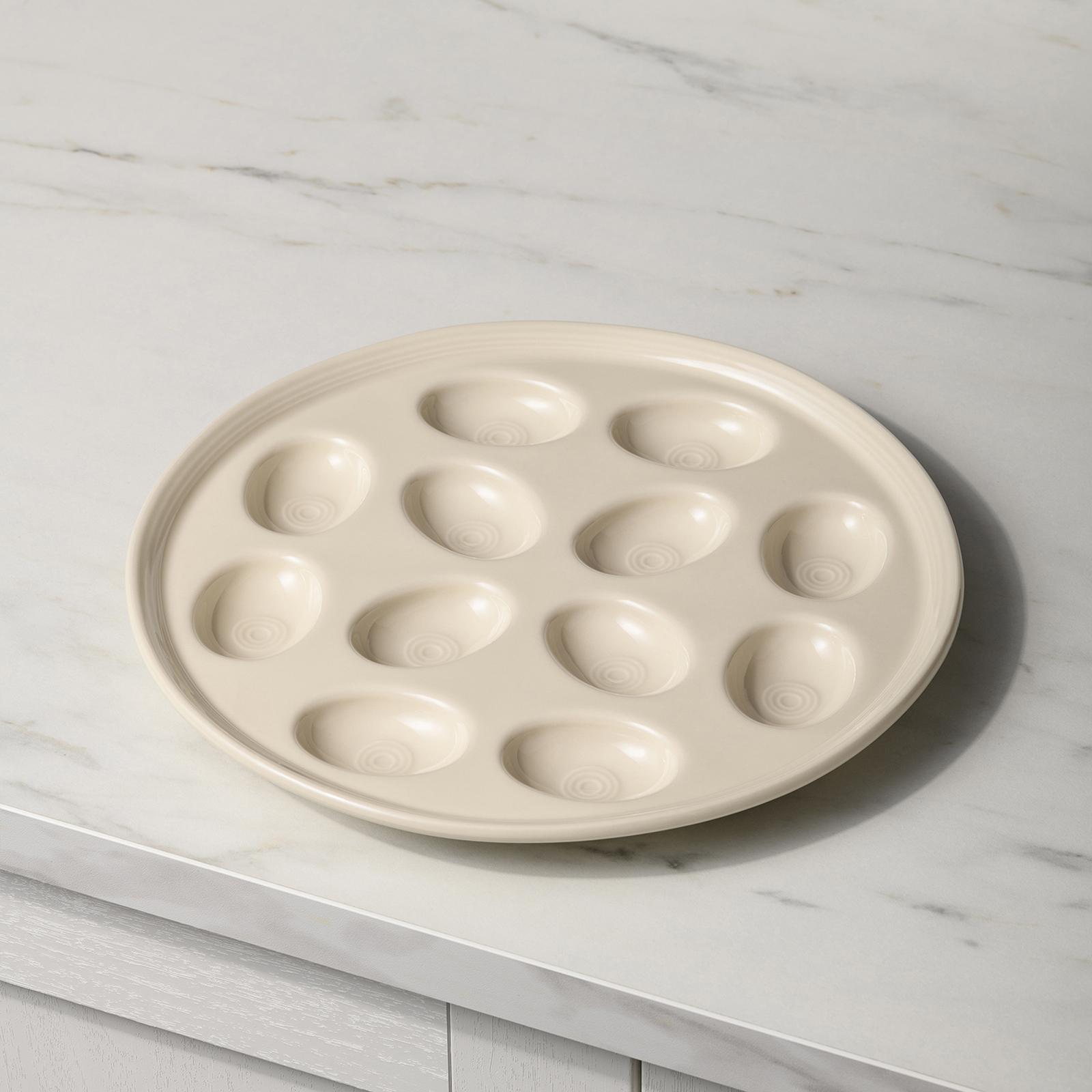Round Egg Serving Platter 1 Round Egg Serving Platter
