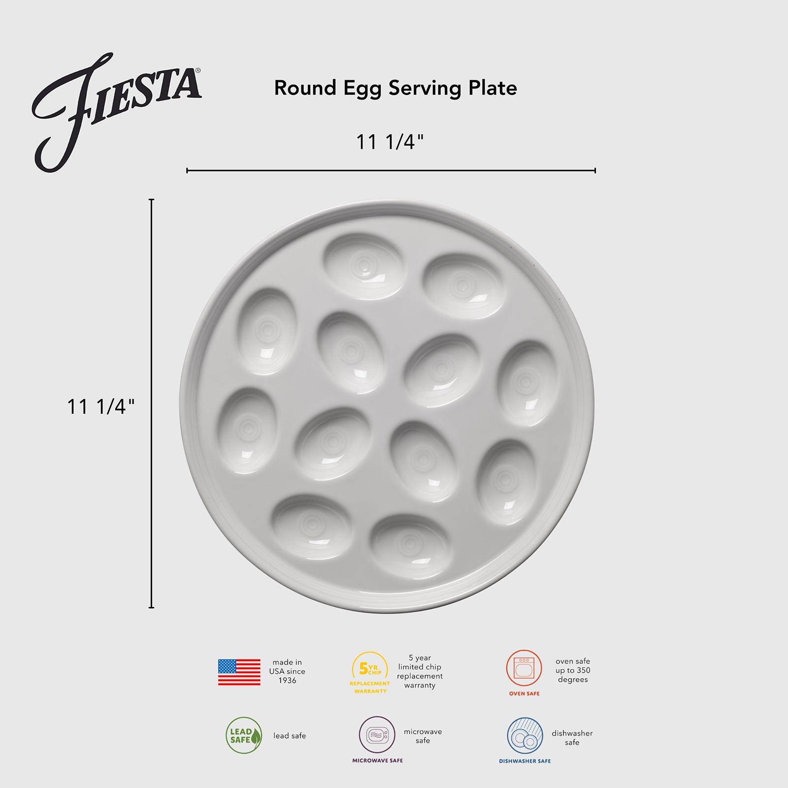 Round Egg Serving Platter 3 Round Egg Serving Platter