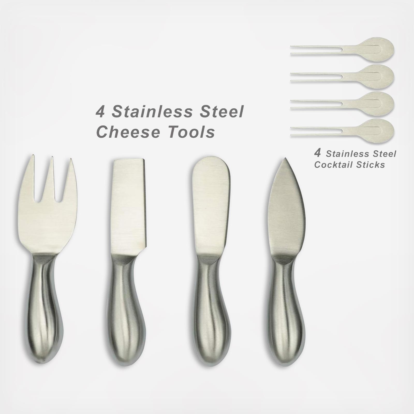 Buxton 10-Piece Charcuterie Board & Cheese Tool Set 5 Buxton 10-Piece Charcuterie Board & Cheese Tool Set