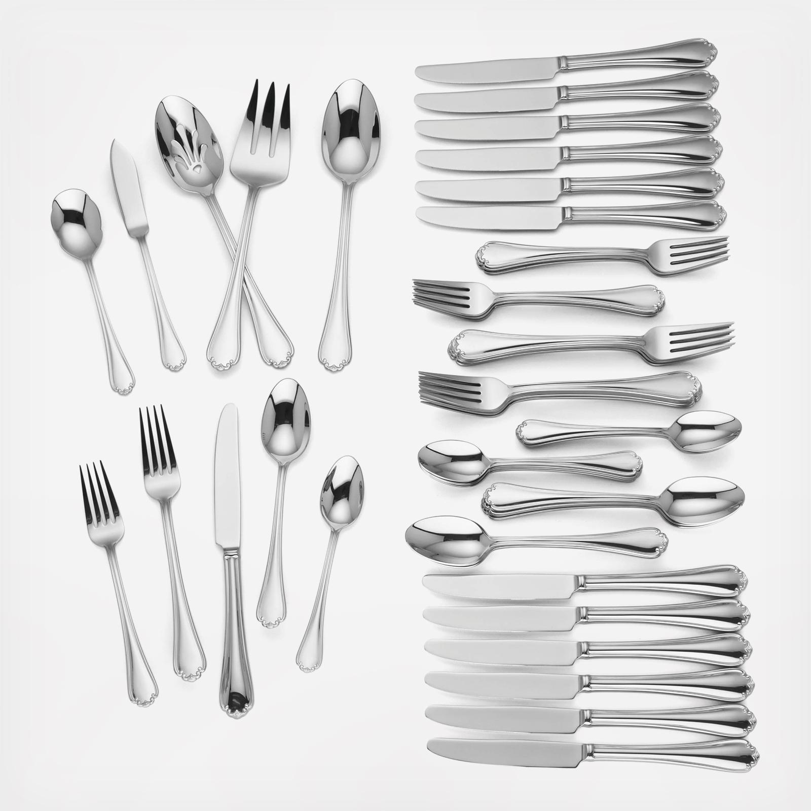 Chelse Muse 65-Piece Flatware Set, Service for 12 2 Chelse Muse 65-Piece Flatware Set, Service for 12