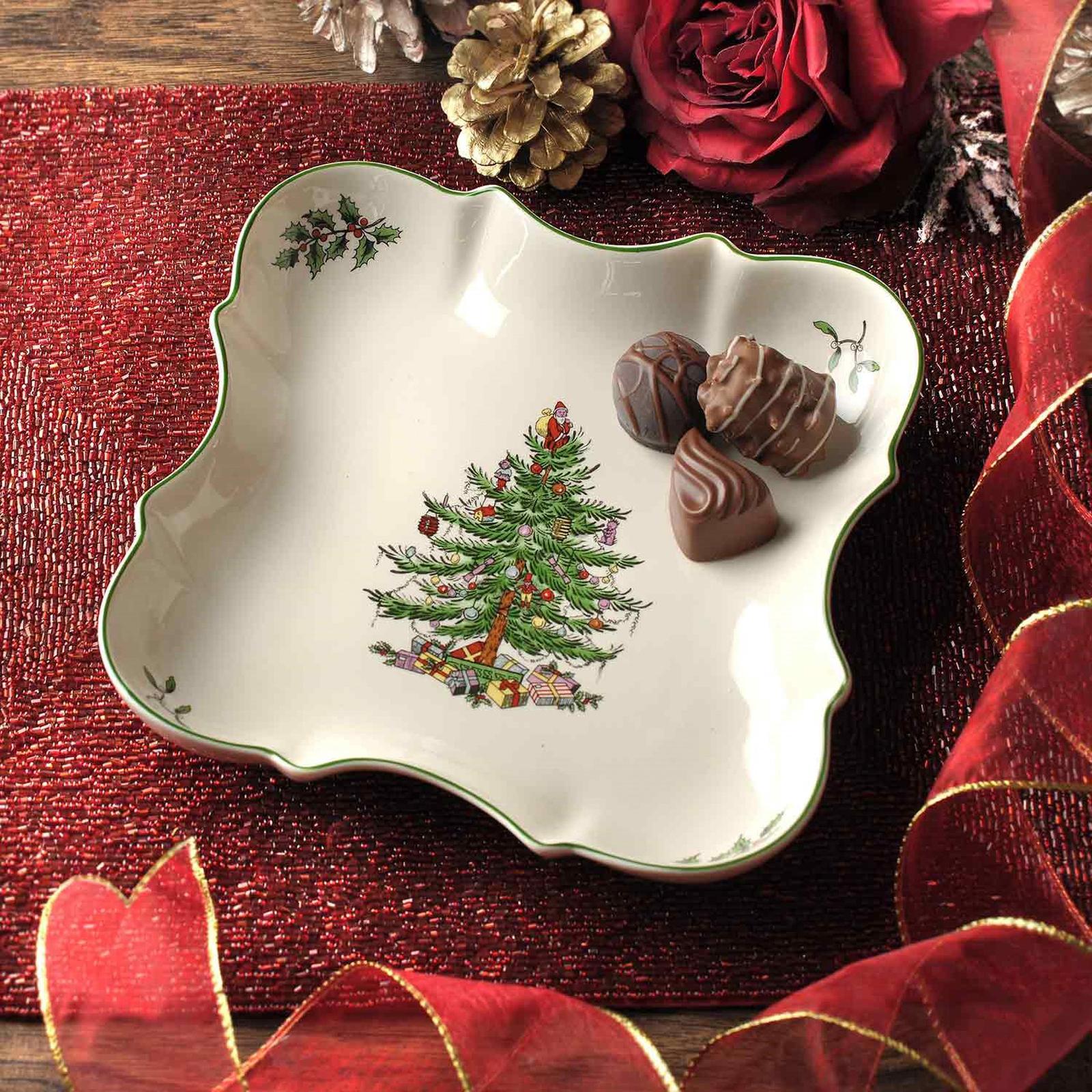 Christmas Tree Devonia Serving Tray 12 Christmas Tree Devonia Serving Tray