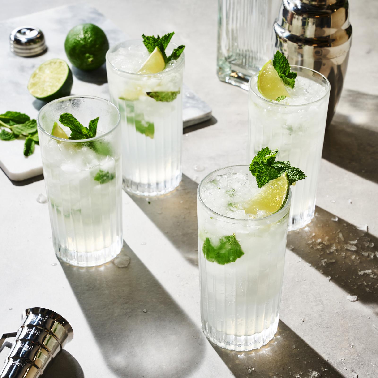 European Crystal Highball Tumbler, Set of 4 1 European Crystal Highball Tumbler, Set of 4
