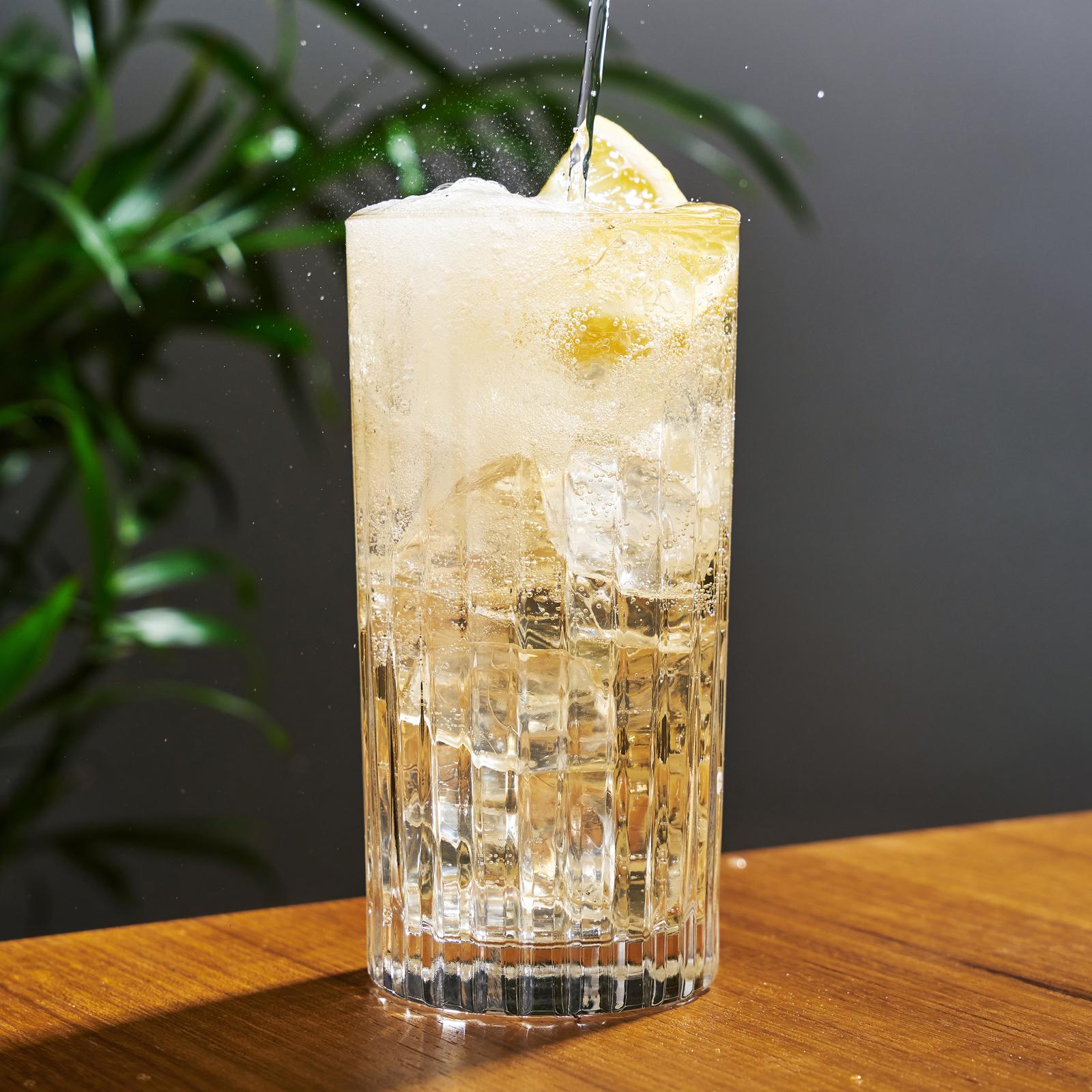 European Crystal Highball Tumbler, Set of 4 2 European Crystal Highball Tumbler, Set of 4