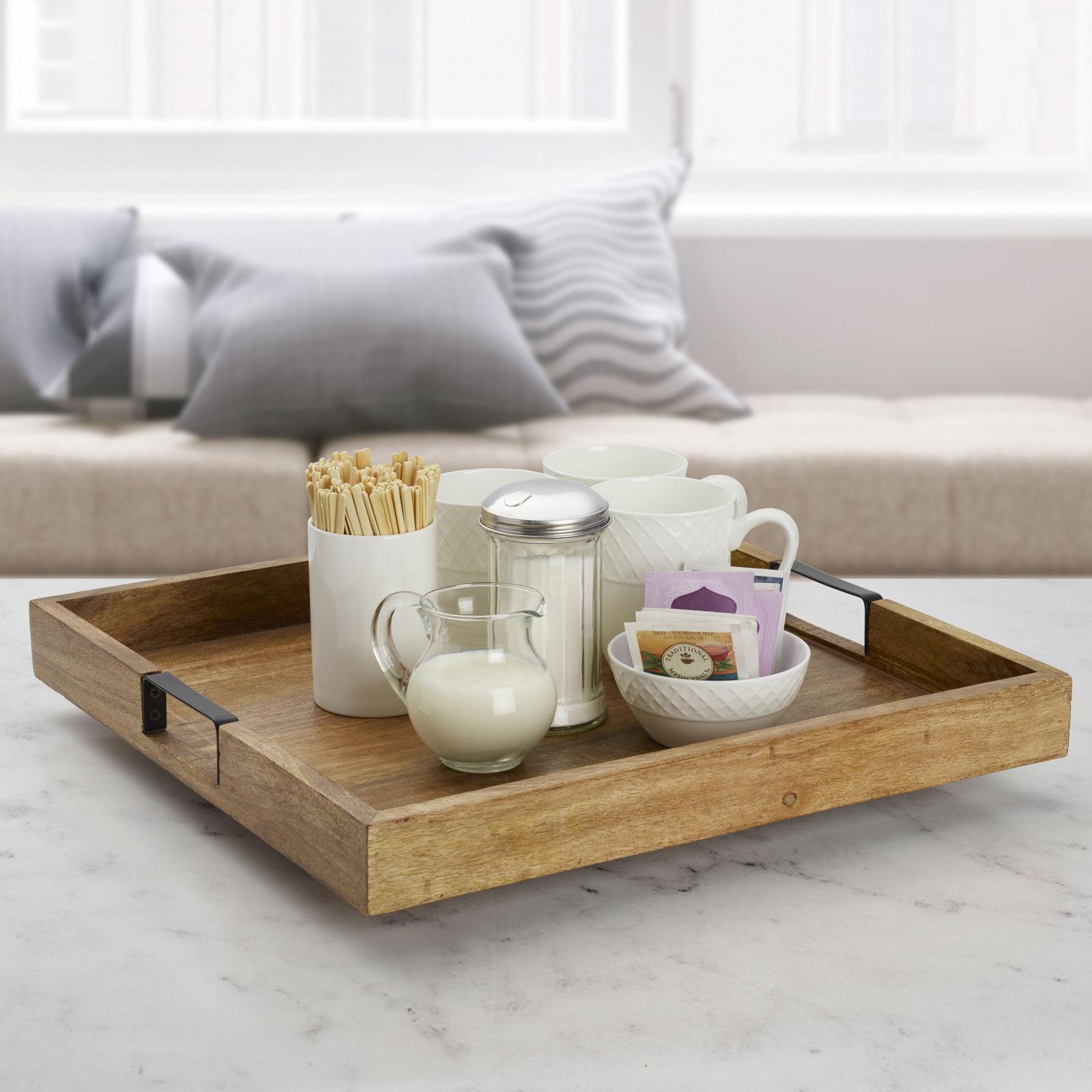 Gourmet Basics Square Lazy Susan Serve Tray 17 Gourmet Basics Square Lazy Susan Serve Tray