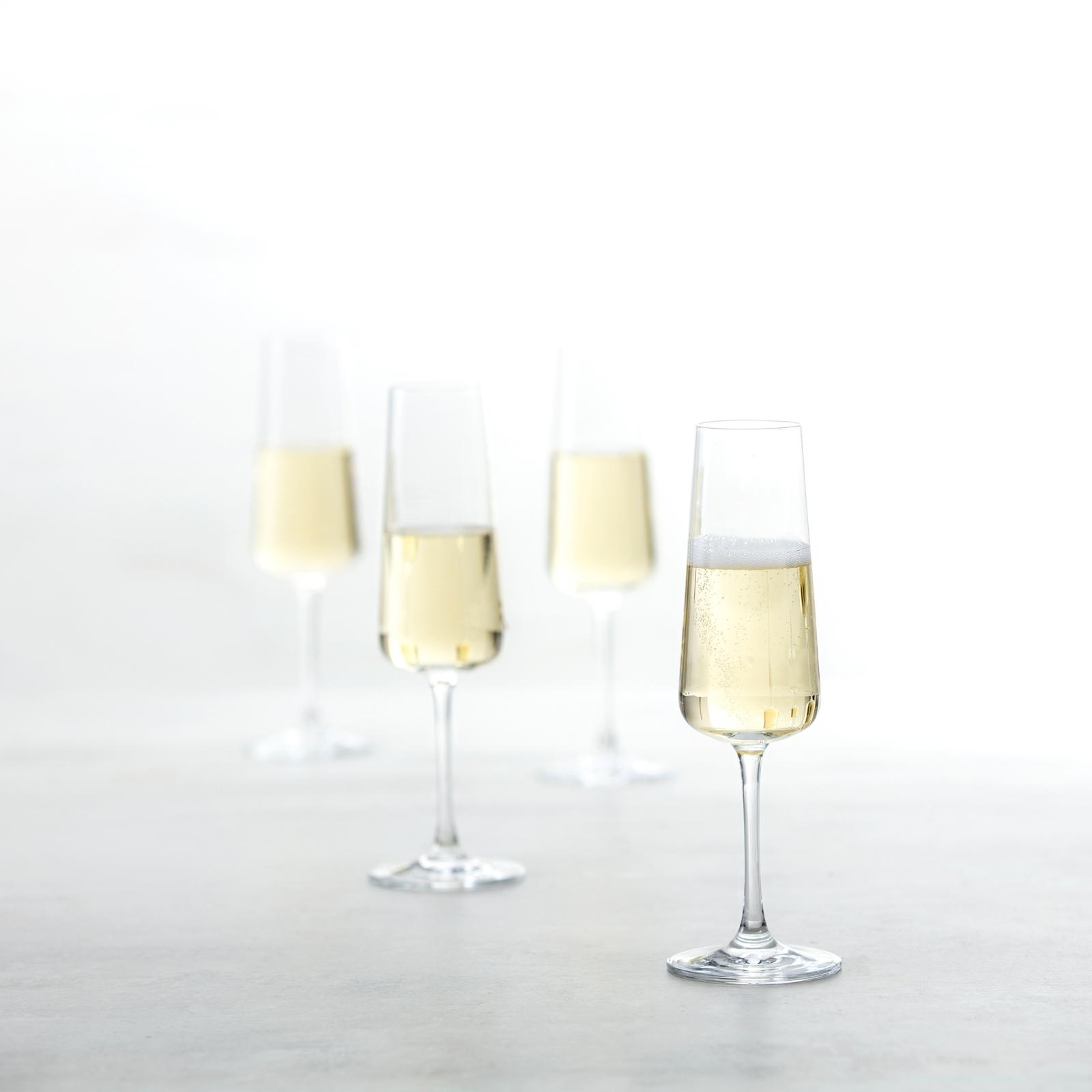 MioVino Champagne Flute Glass, Set of 4 3 MioVino Champagne Flute Glass, Set of 4