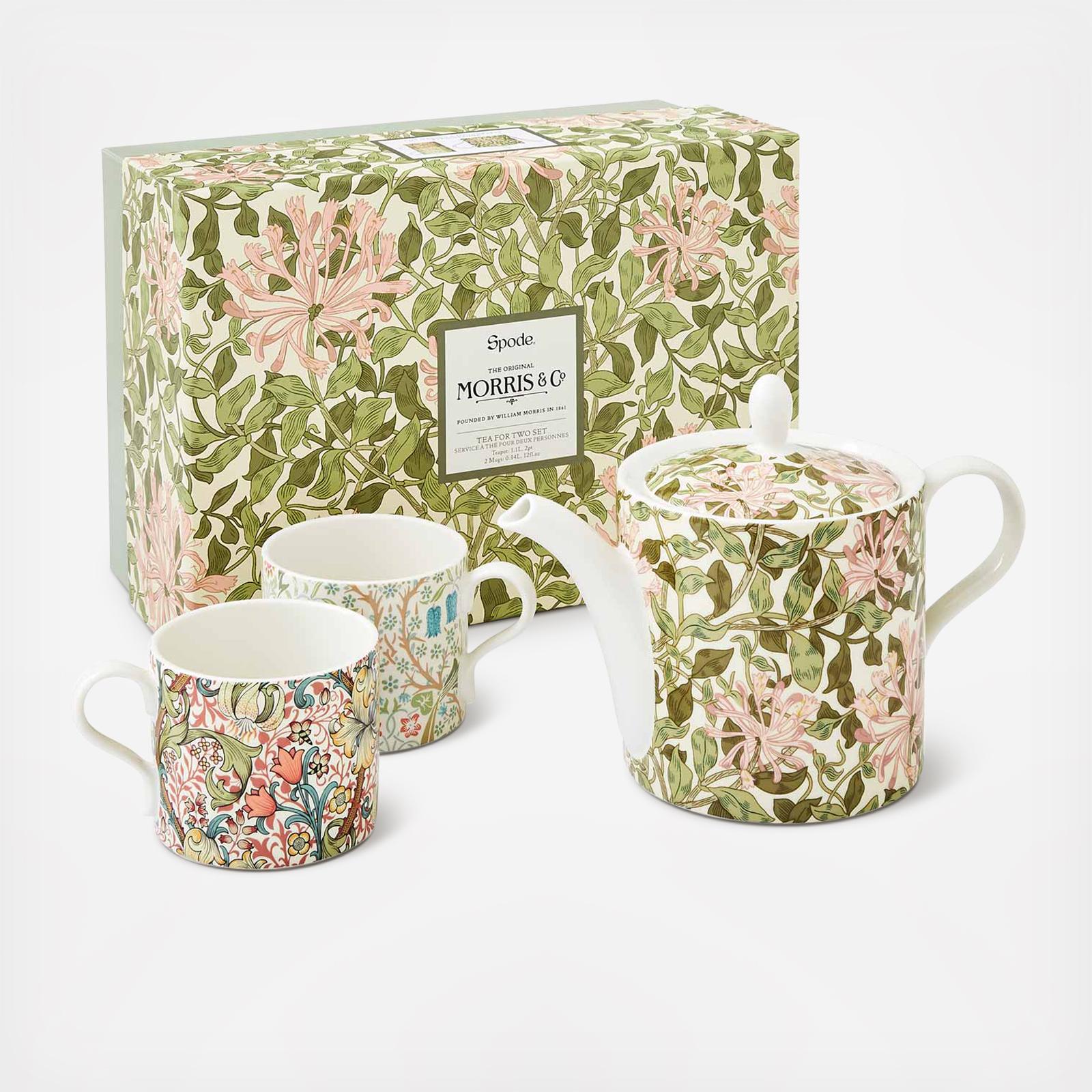 Morris & Co. 3-piece Teapot Set 4 Morris & Co. 3-piece Teapot Set