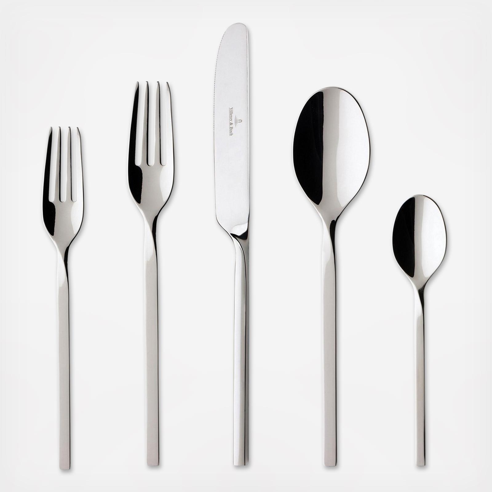New Wave 20-Piece Flatware Set, Service for 4 2 New Wave 20-Piece Flatware Set, Service for 4