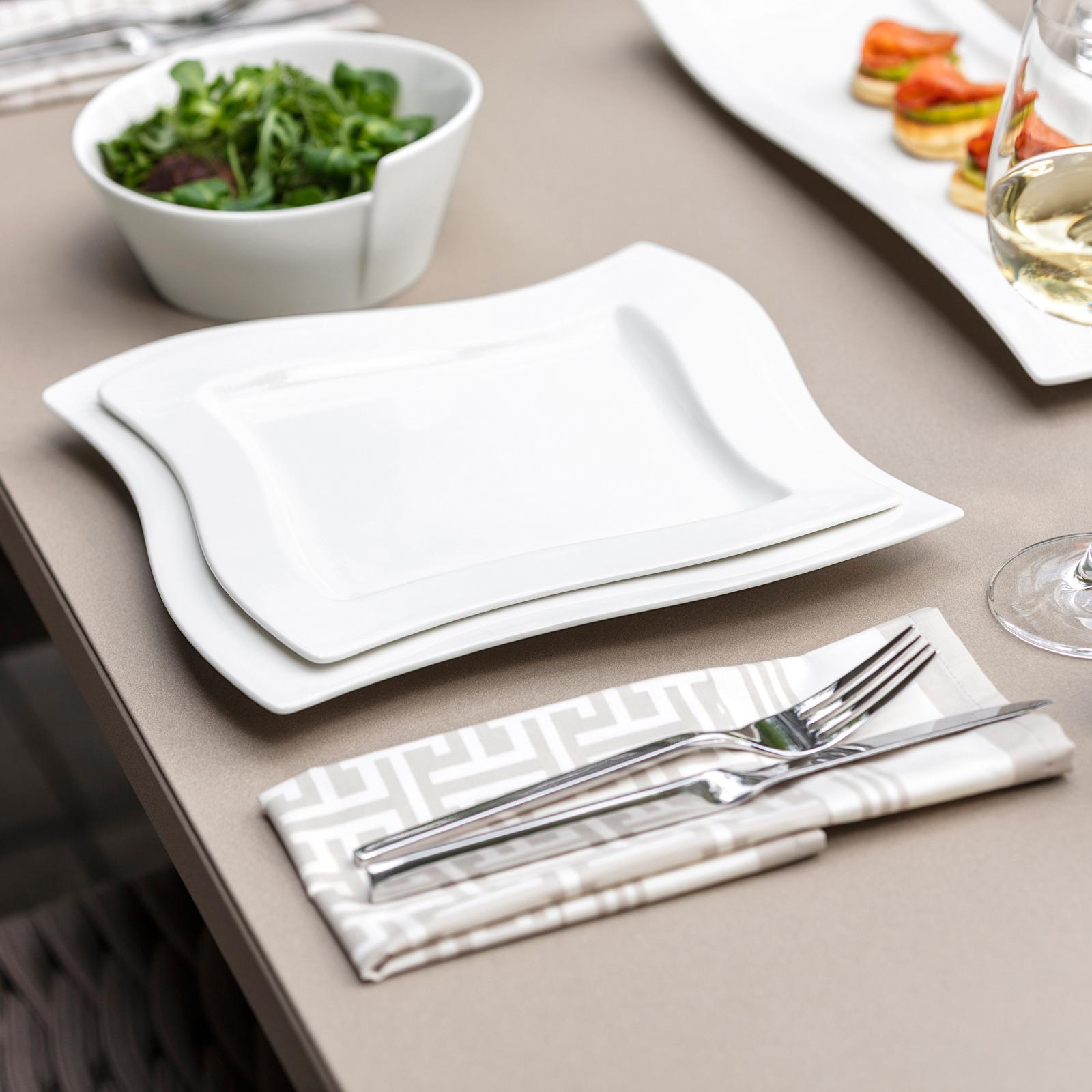 New Wave 20-Piece Flatware Set, Service for 4 6 New Wave 20-Piece Flatware Set, Service for 4